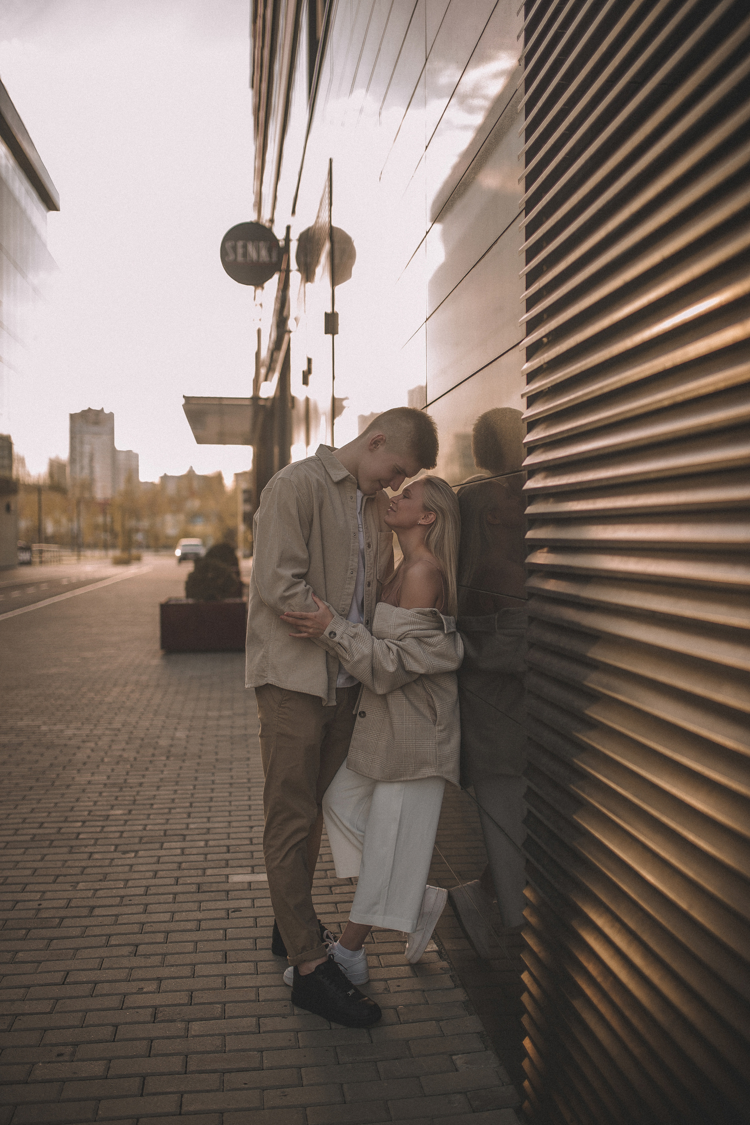 Фотосессия love story в городе. Фотограф Екатерина Амбрушкевич