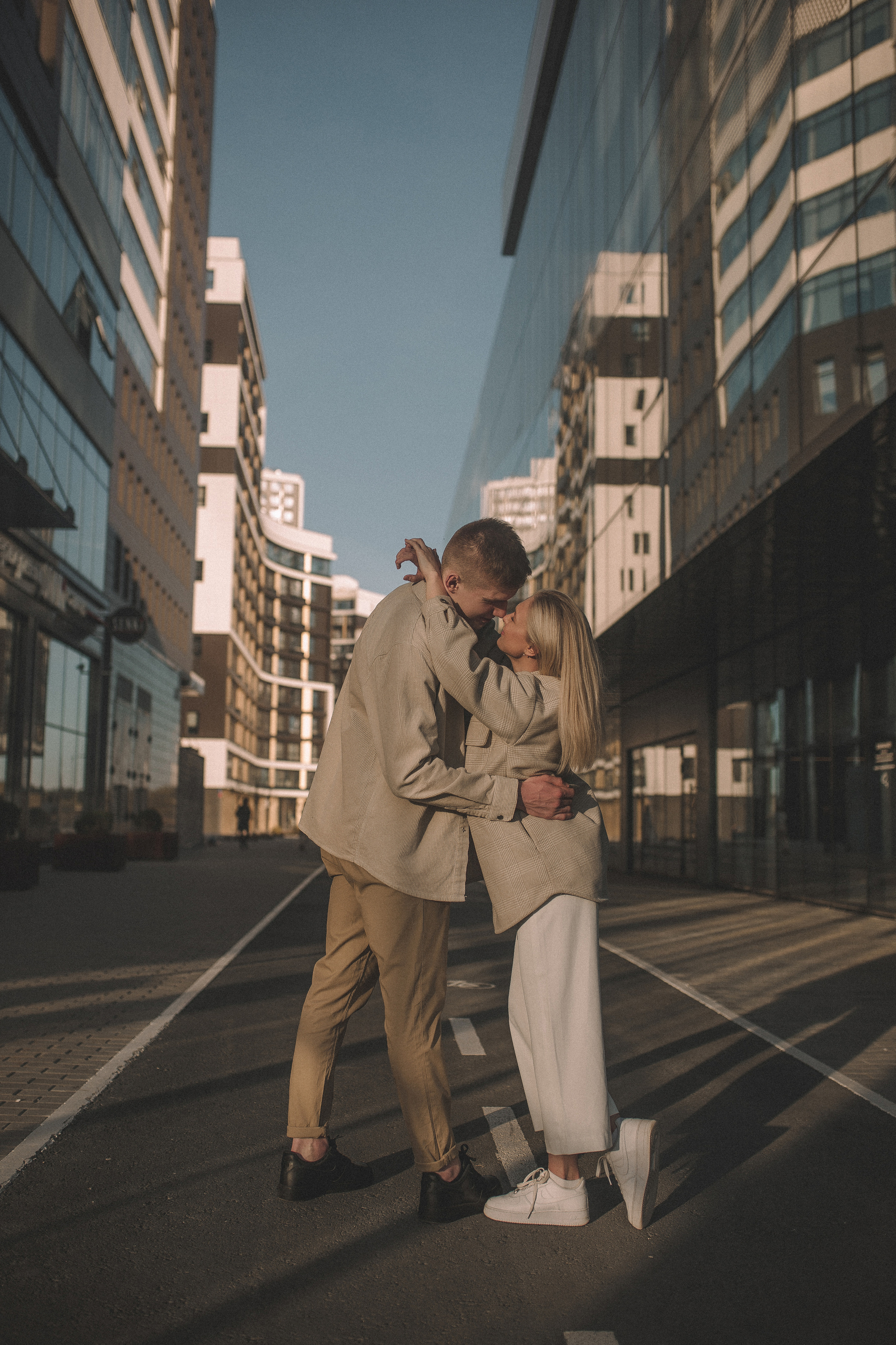 Фотосессия love story в городе. Фотограф Екатерина Амбрушкевич