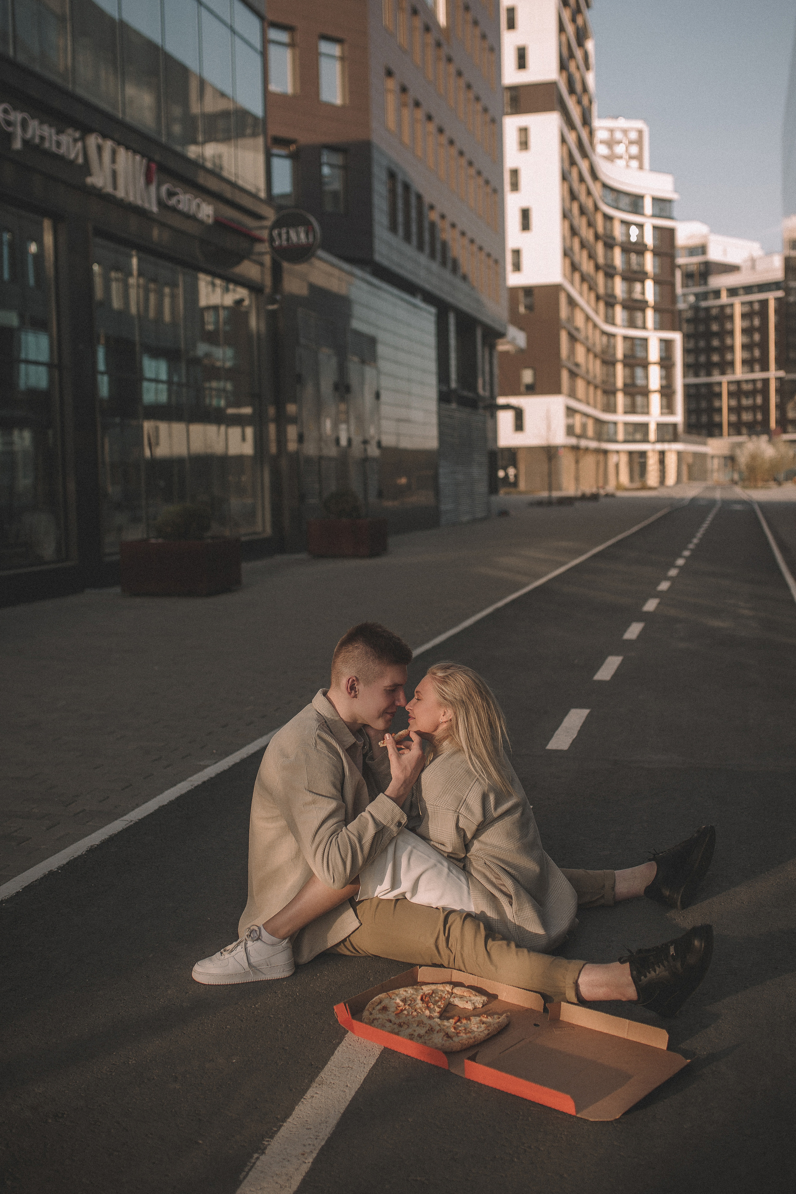 Фотосессия love story в городе. Фотограф Екатерина Амбрушкевич