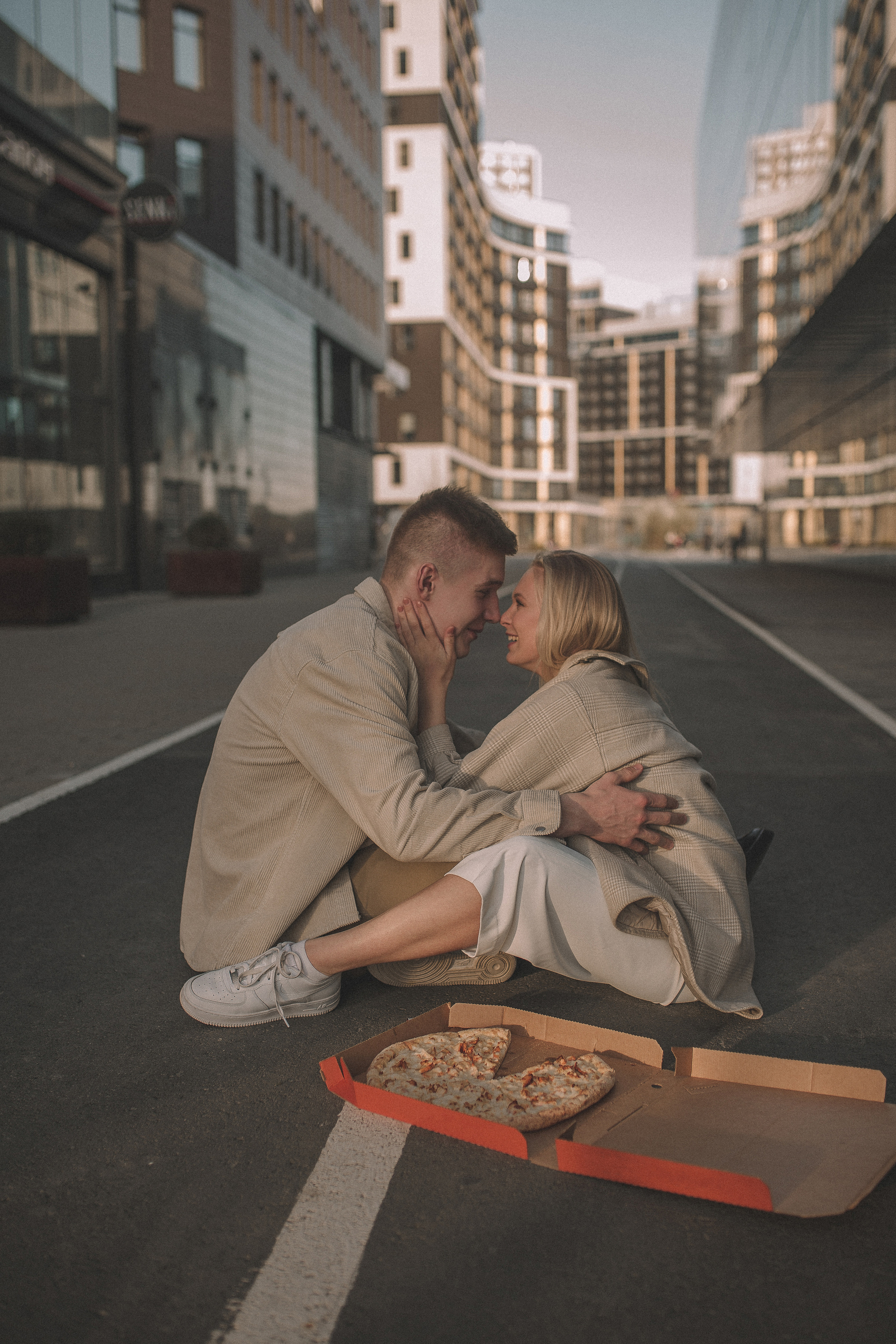 Фотосессия love story в городе. Фотограф Екатерина Амбрушкевич