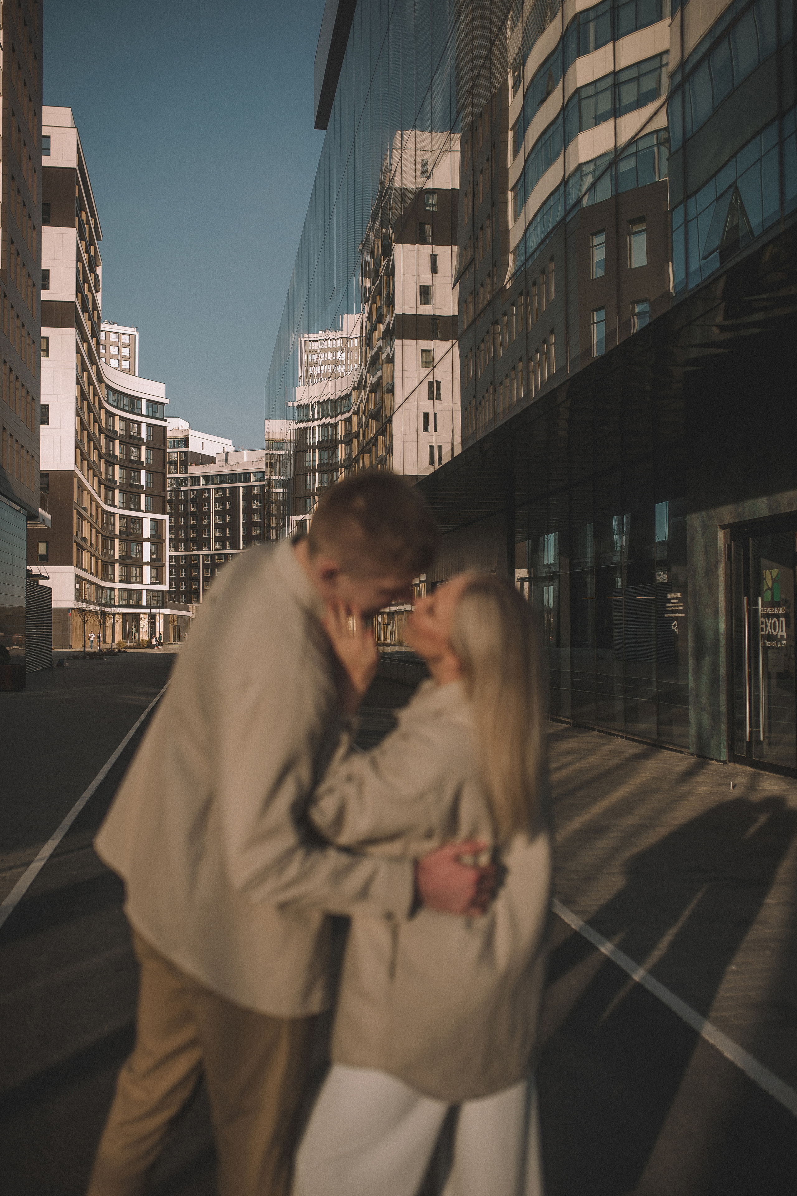 Фотосессия love story в городе. Фотограф Екатерина Амбрушкевич