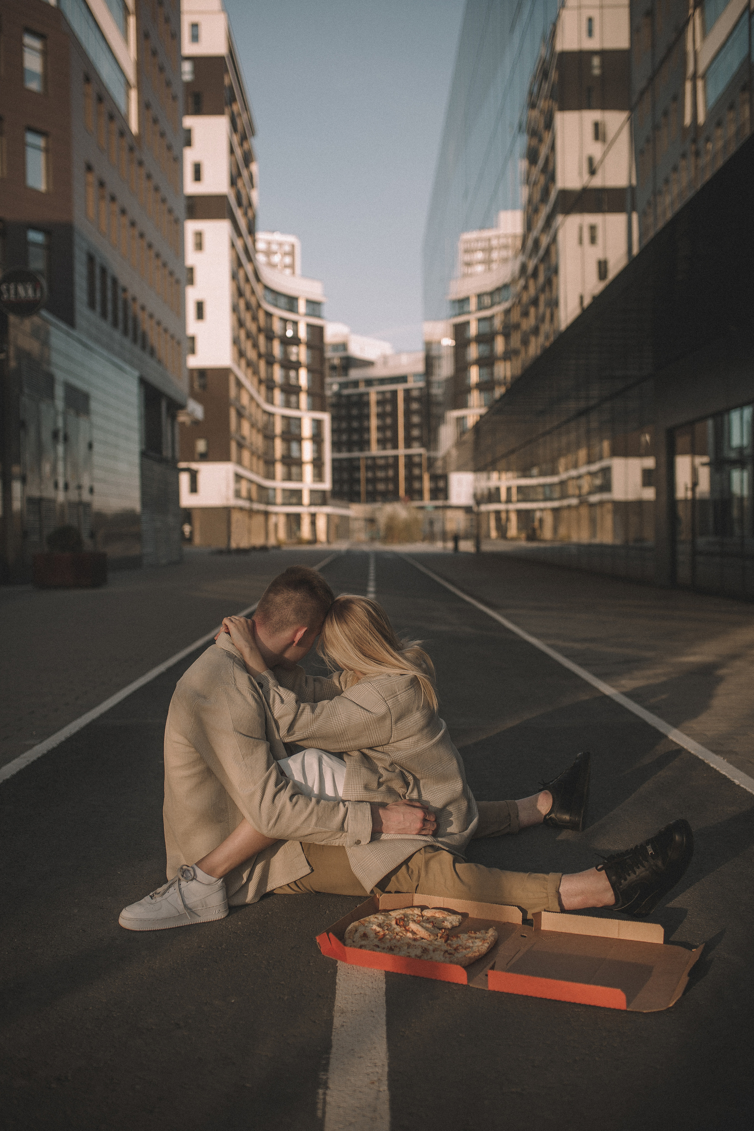 Фотосессия love story в городе. Фотограф Екатерина Амбрушкевич