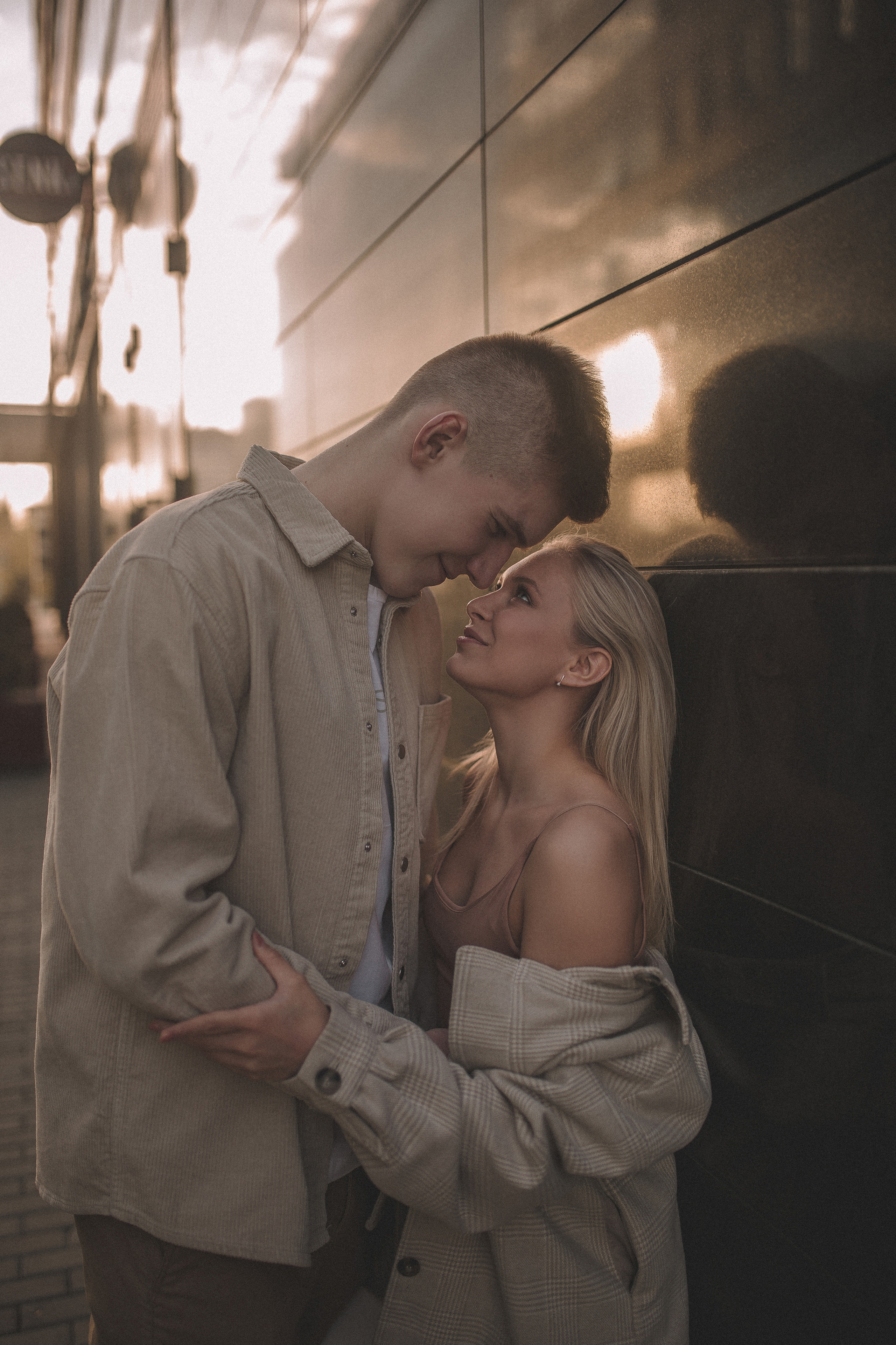 Фотосессия love story в городе. Фотограф Екатерина Амбрушкевич