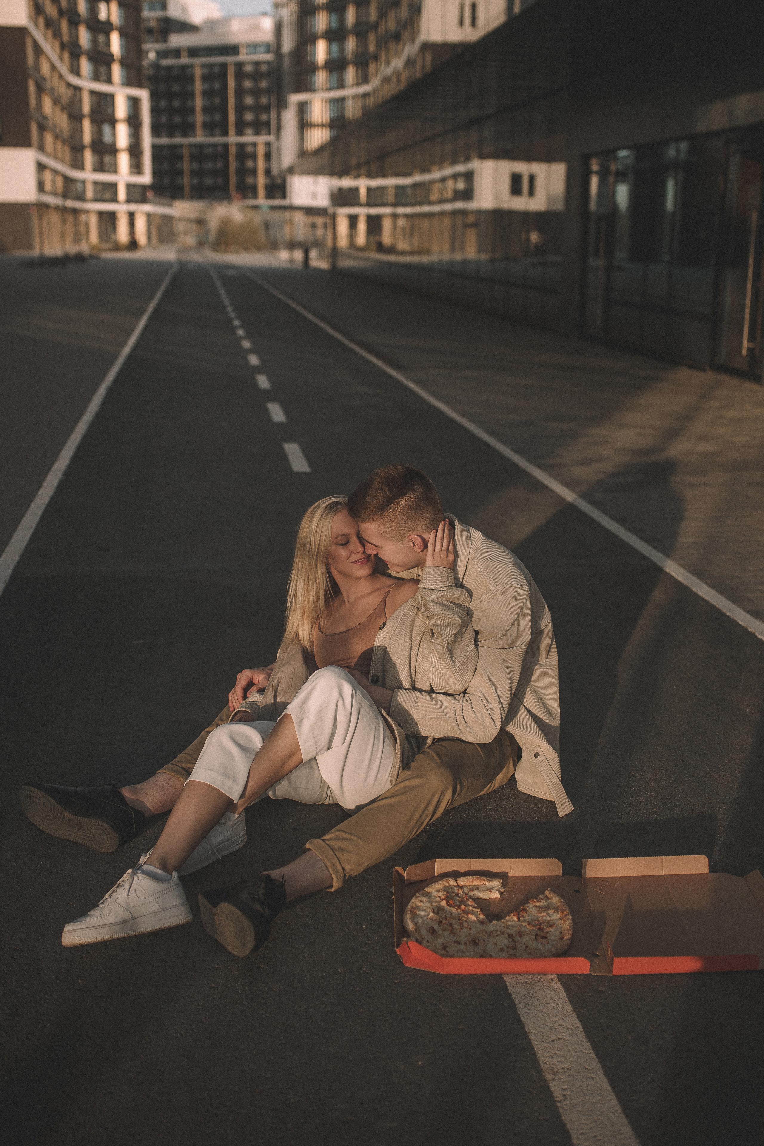 Фотосессия love story в городе. Фотограф Екатерина Амбрушкевич