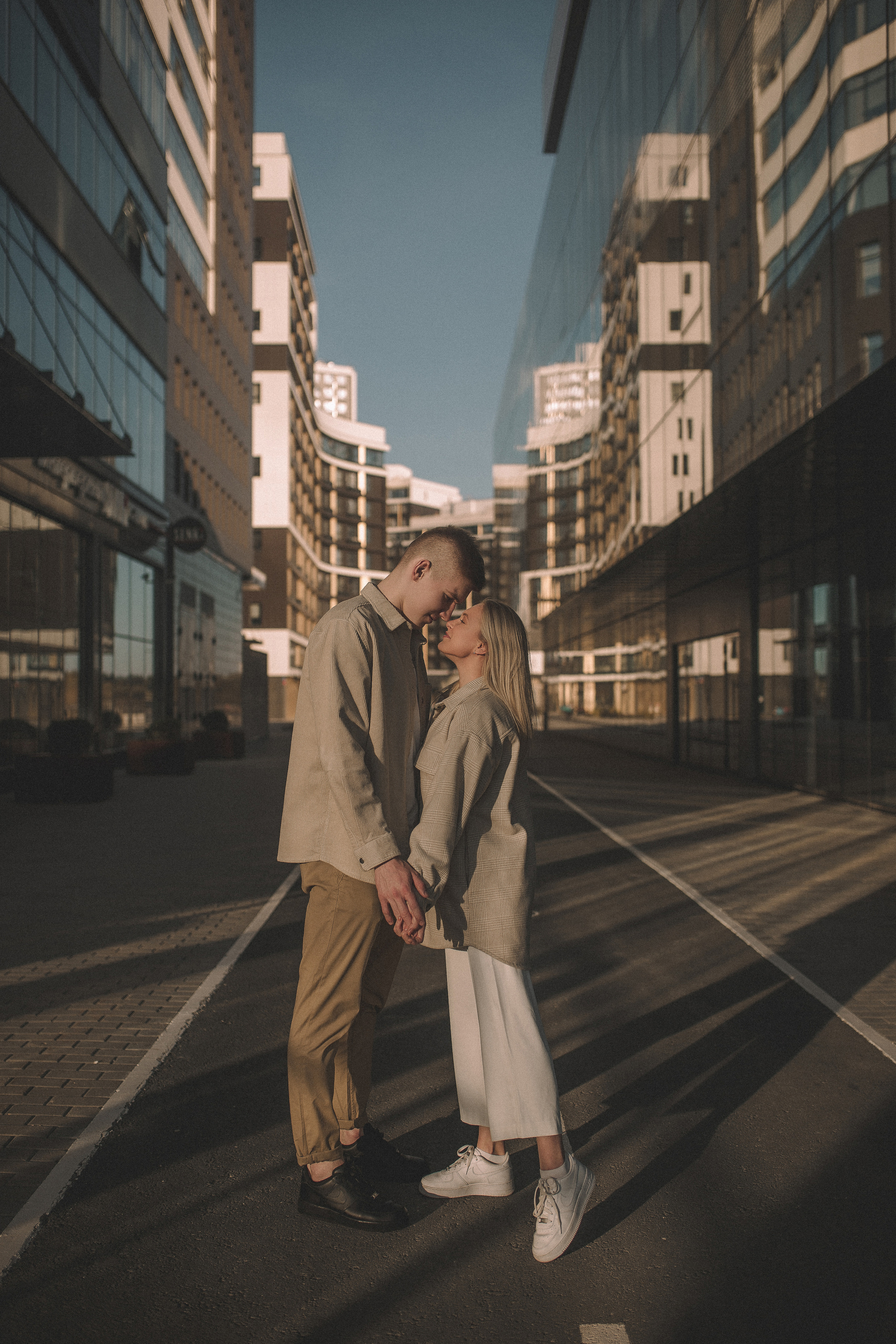 Фотосессия love story в городе. Фотограф Екатерина Амбрушкевич