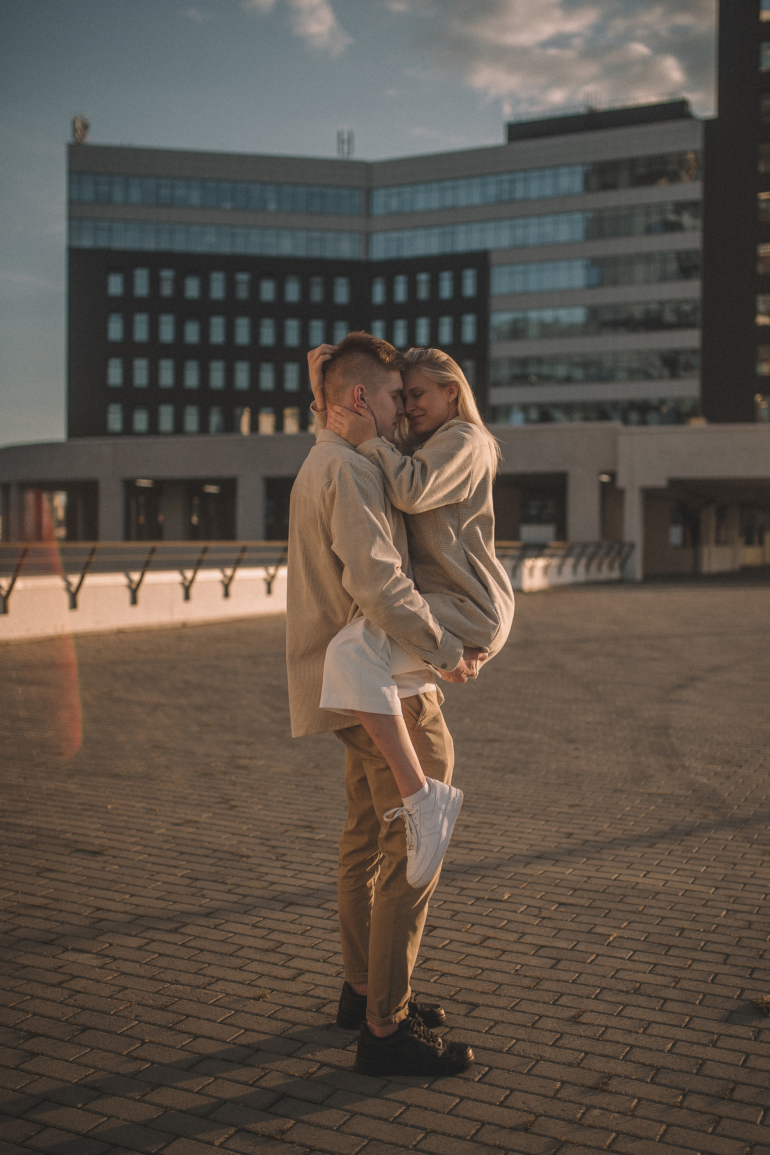 Фотосессия love story в городе. Фотограф Екатерина Амбрушкевич