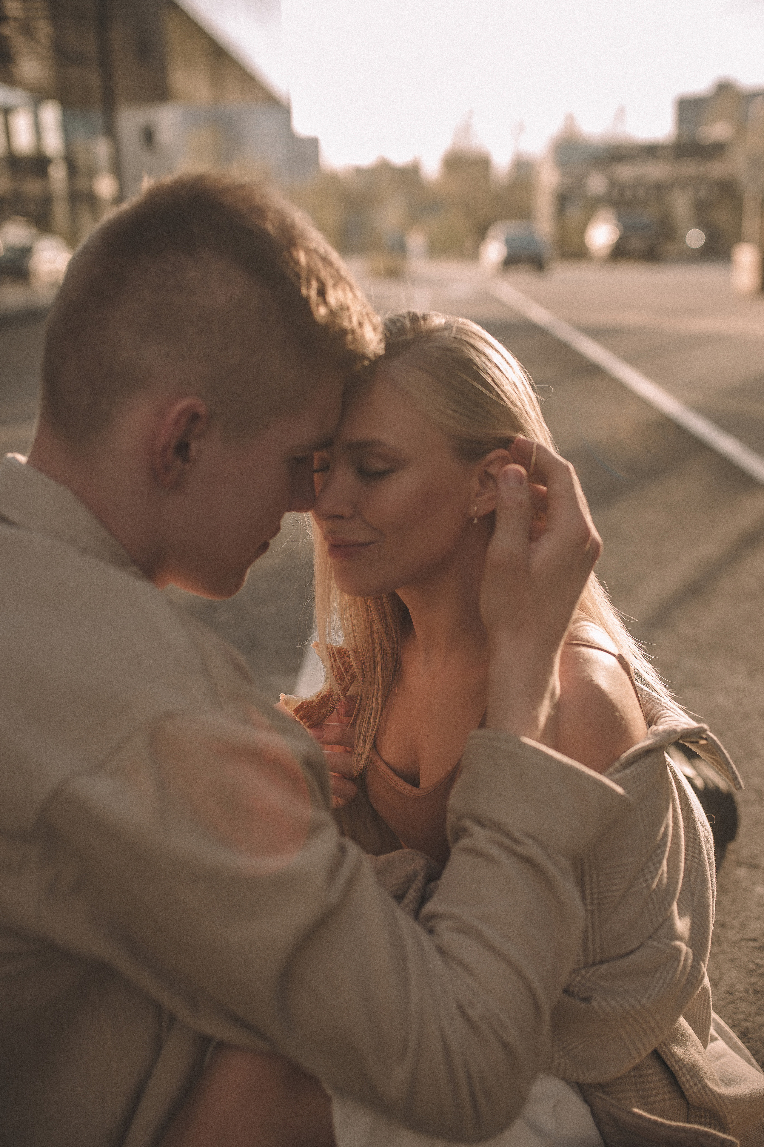 Фотосессия love story в городе. Фотограф Екатерина Амбрушкевич