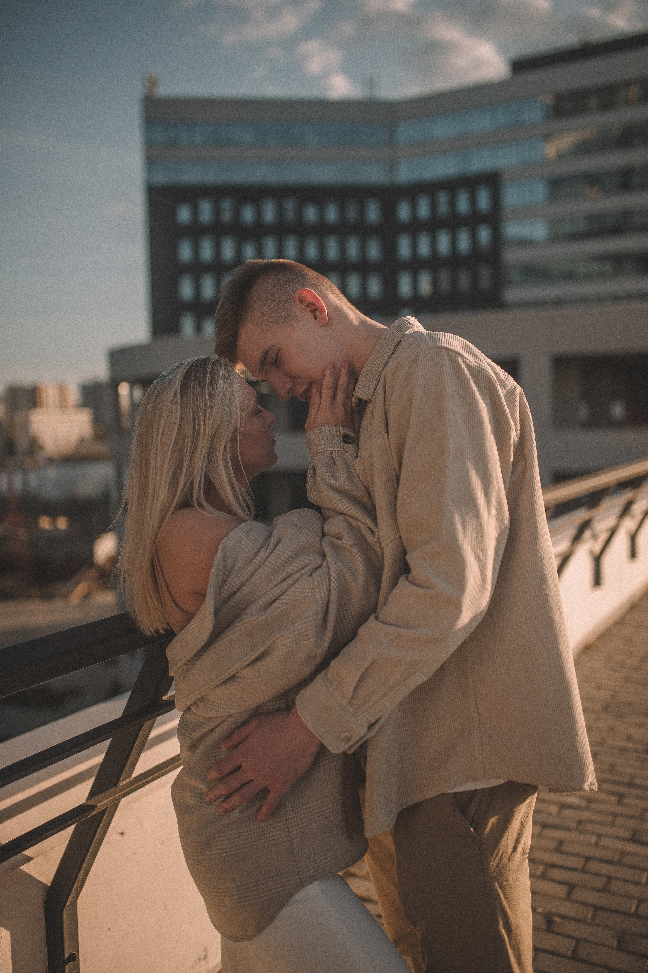 Фотосессия love story в городе. Фотограф Екатерина Амбрушкевич