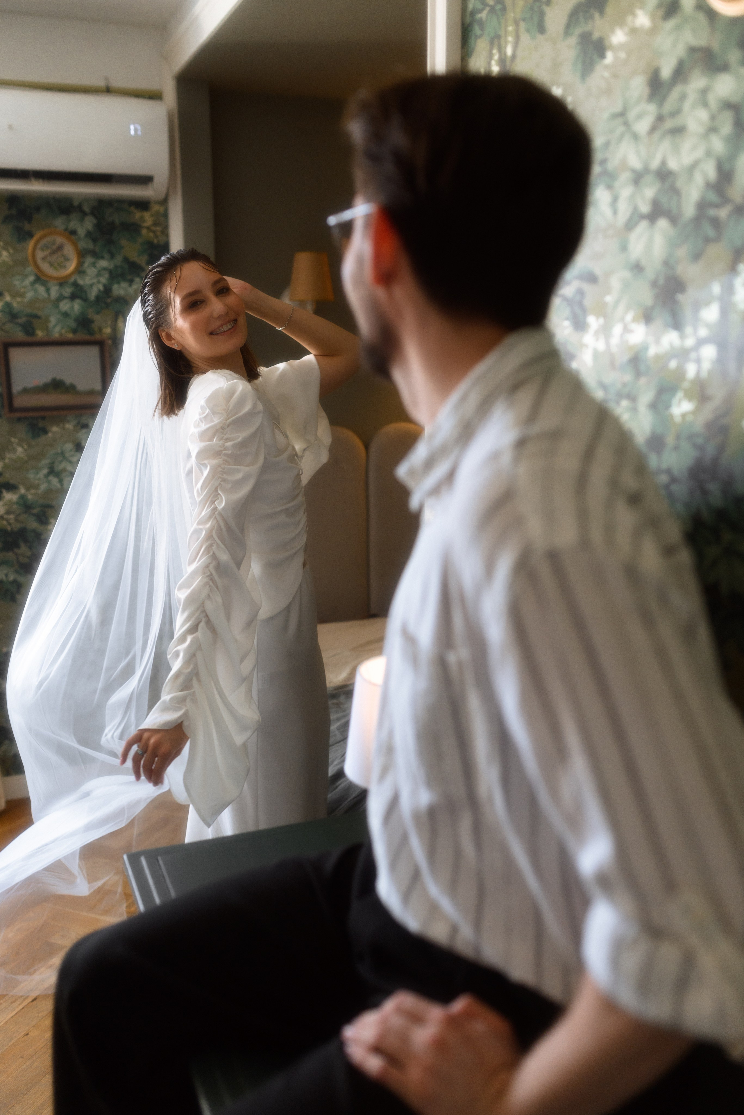 Сборы Вероники и Фаиля. Свадебный фотограф Анастасия Бударина