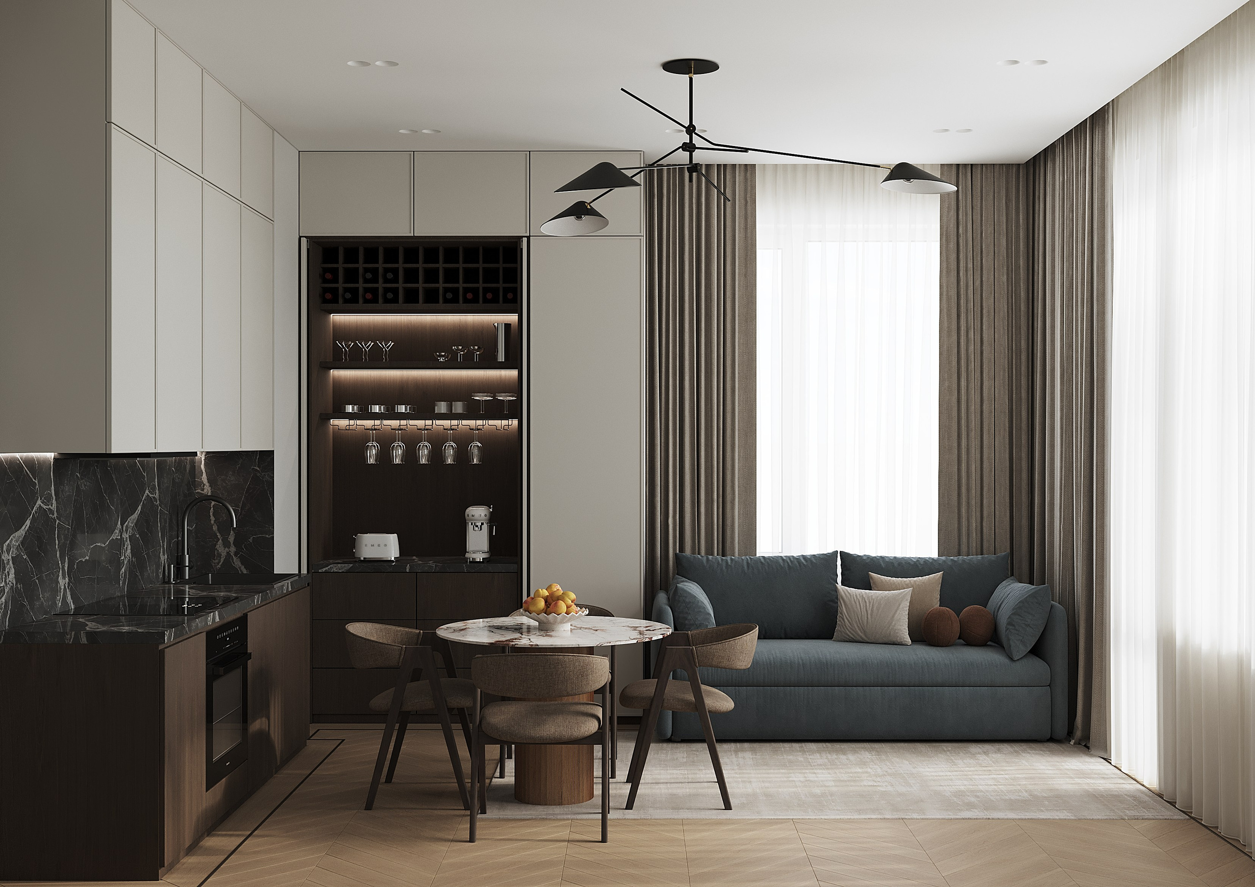 ATMOSFERA | 2025. Interior vizualization and Design