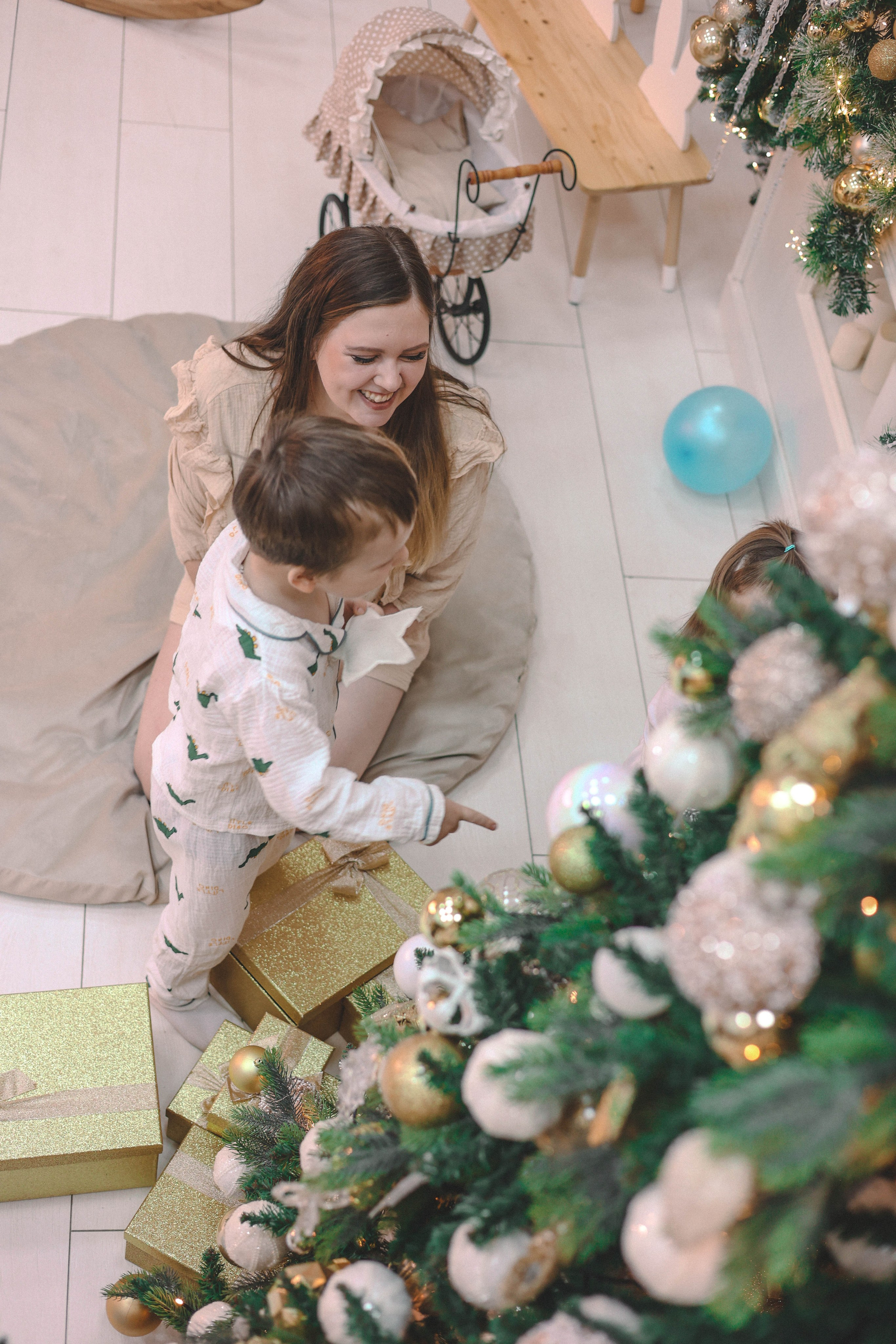 Новогодняя история «Яна и ее семья». Фотограф в Москве Анастасия Калинина