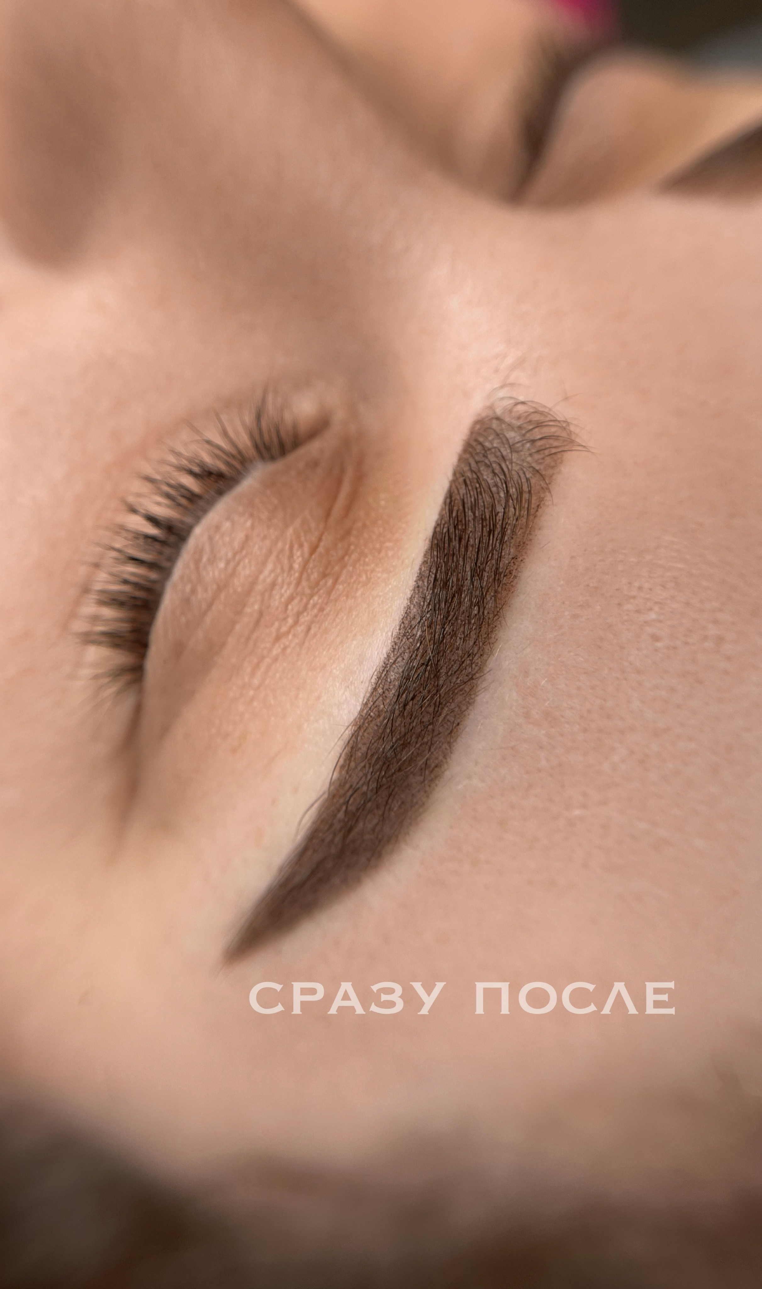 БРОВИ сразу после процедуры. Перманентный макияж и удаление старого татуажа в Ростове-на-Дону Дарья Исакова