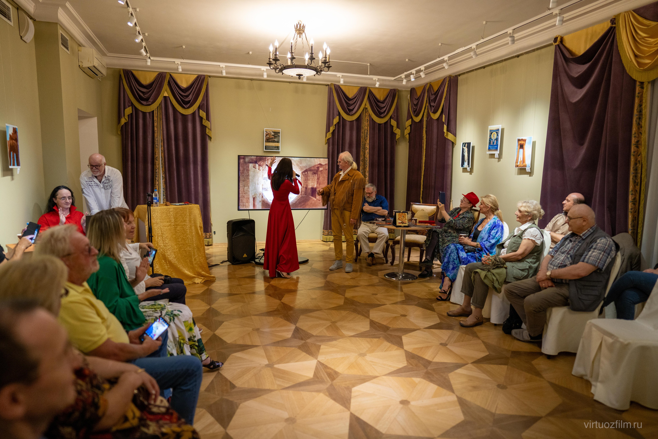 Встреча с писателем и путешественником Андрэ Ролланом