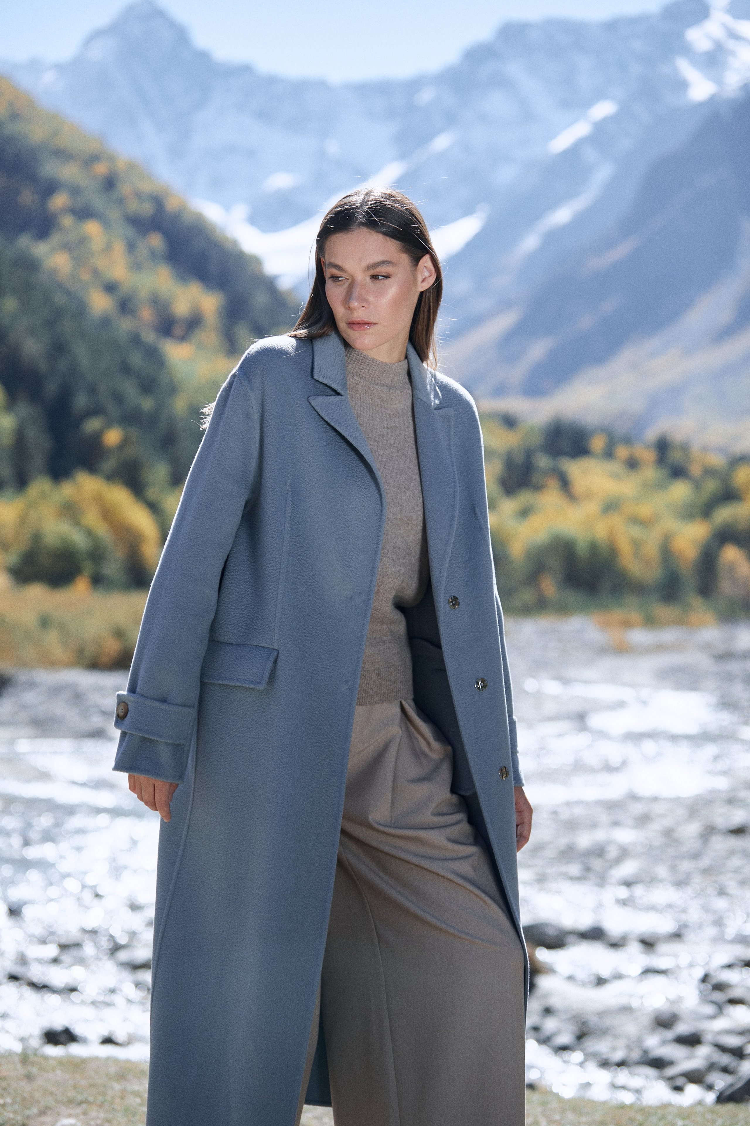 Съемка для бренда одежды в горах. Фотограф Продюсер в горах КБР / Москва  Нальчик Горы