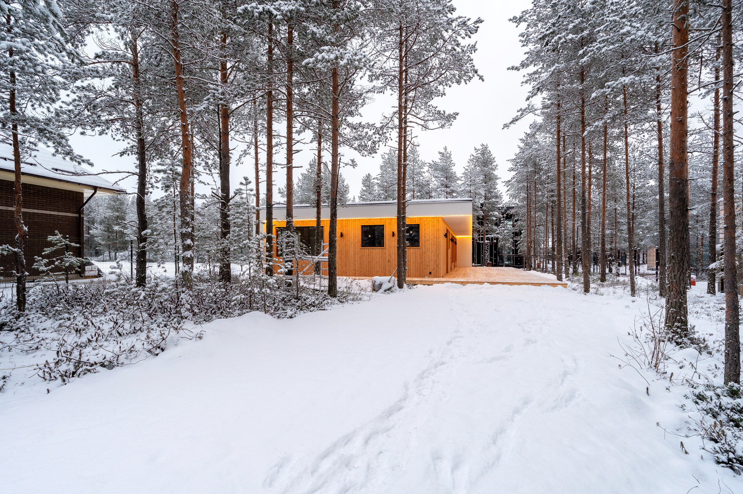 Строящийся дом в Курортном районе. Интерьерный фотограф. Фото- видеосъемка недвижимости Санкт-Петербург