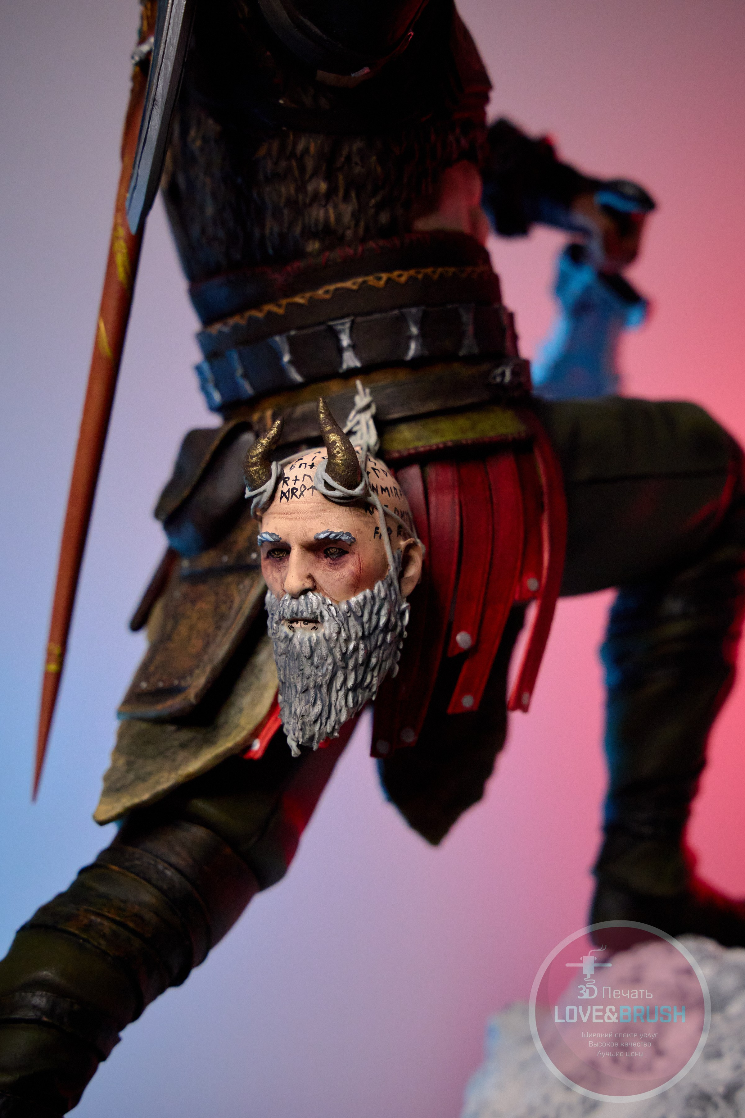 3D печать Love&Brush Kratos. ФОТОГРАФ ЭДУАРД КОЛТУНОВСКИЙ