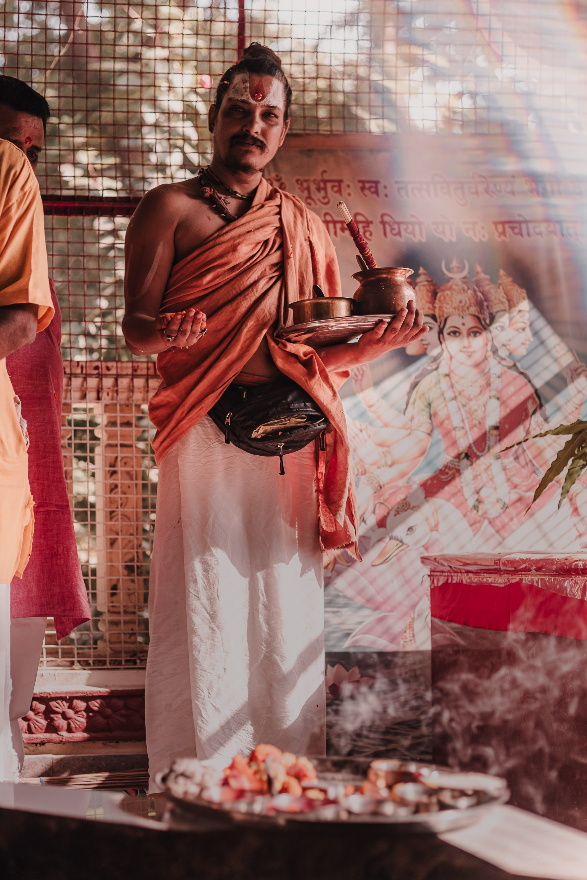 Lakshmi pooja in India. Mariam Bagdasaryan