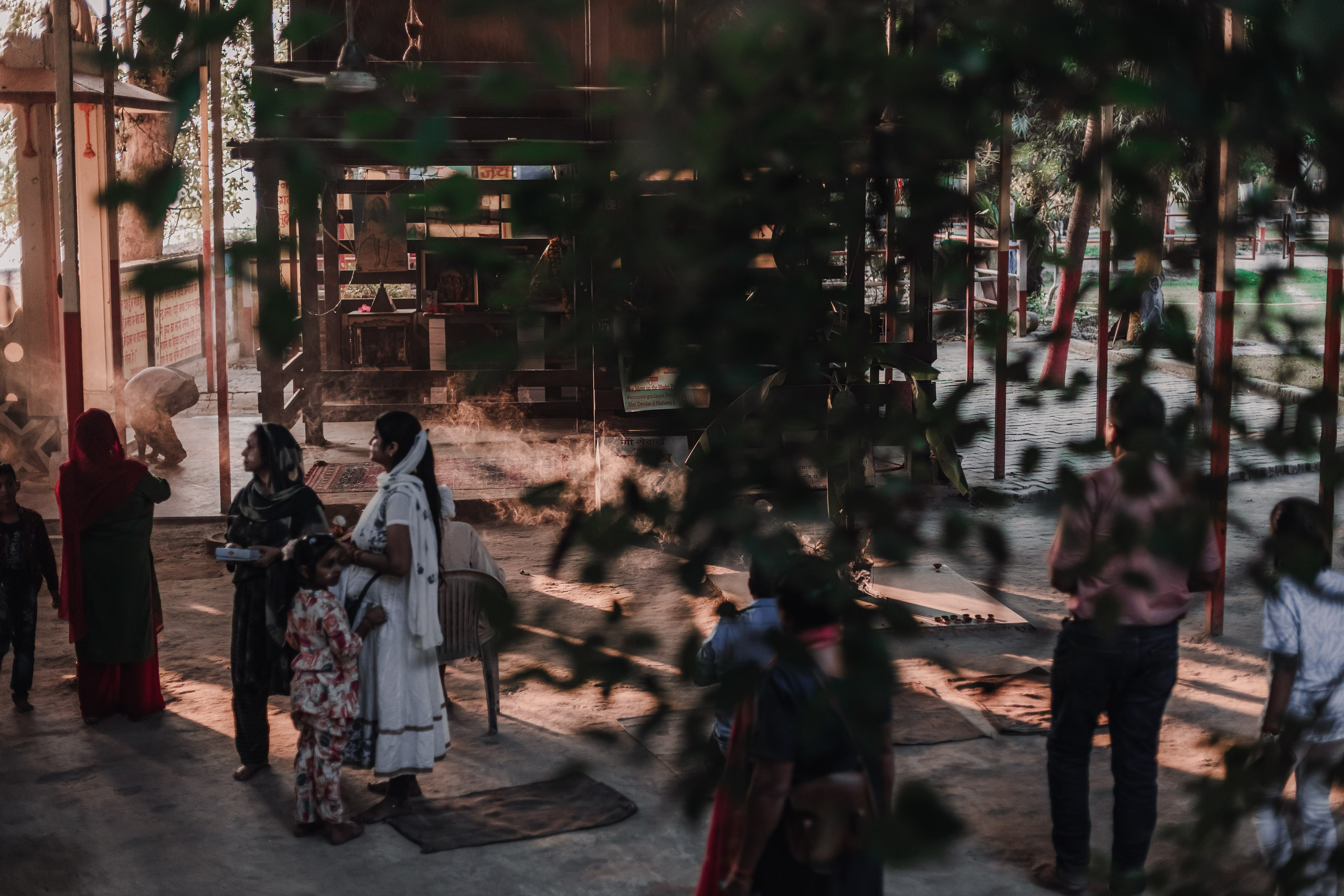 Devraha Baba Ji Ashram in Vrindavan. Мариам Багдасарян