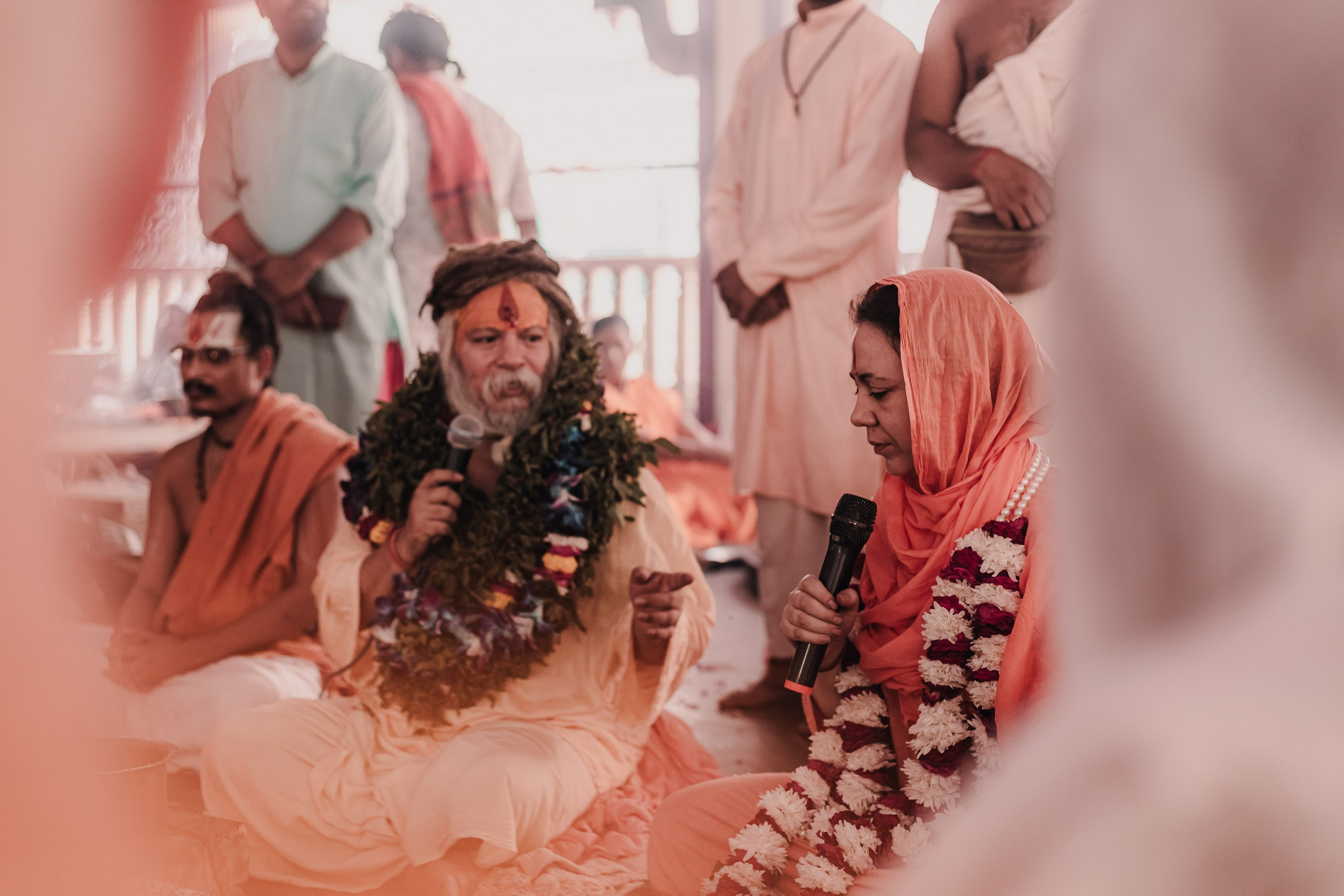 Navaratri yajna at Devraha Baba Ji ashram. Мариам Багдасарян