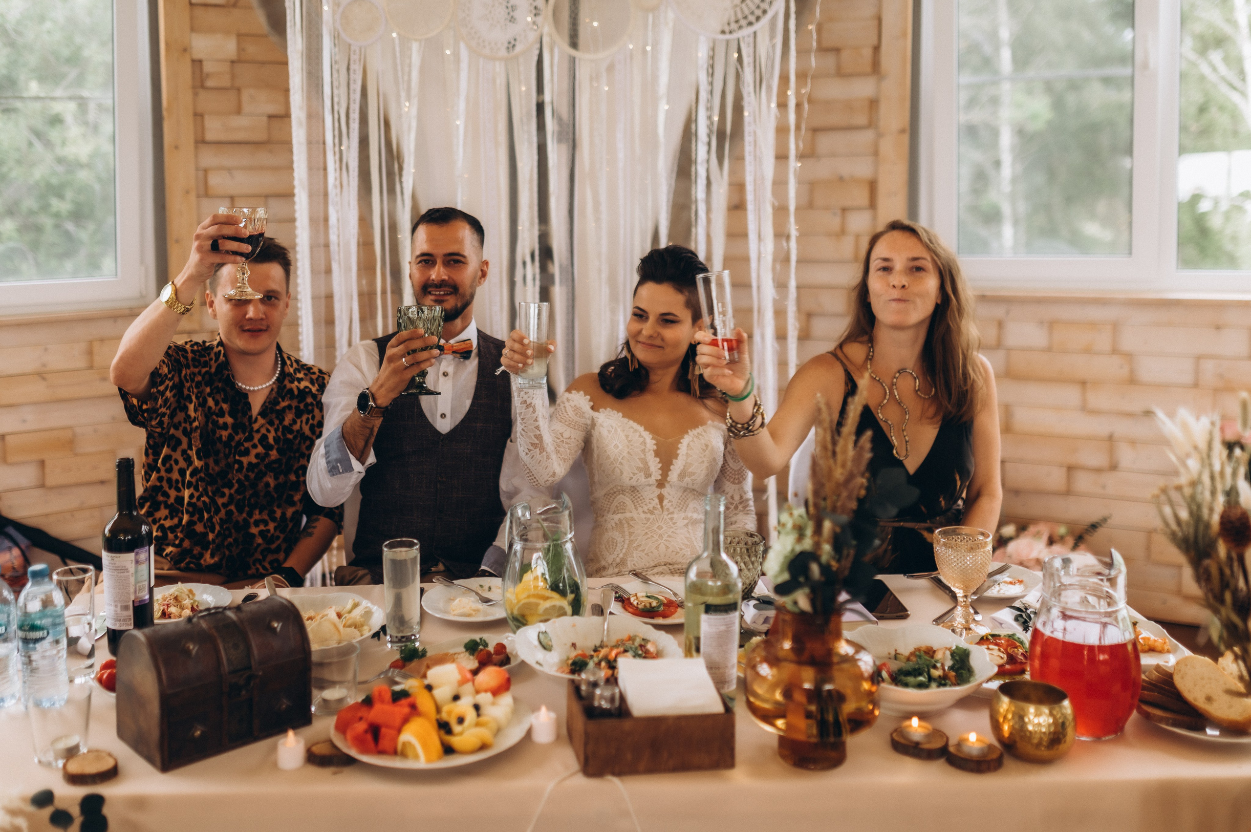 Свадьба в стиле Бохо (банкет). Фотограф ПИТЕР СПБ Надежда Баранова