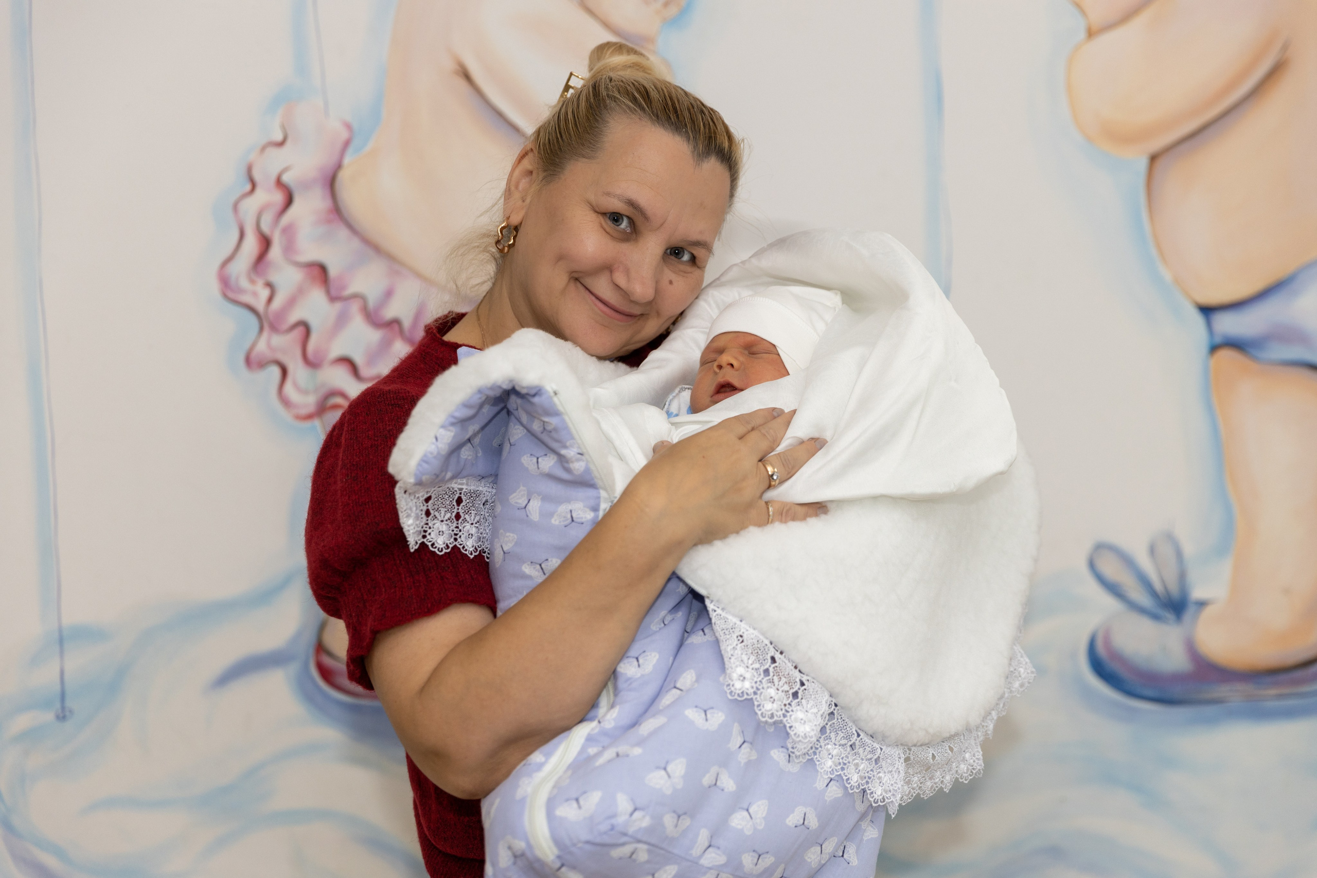 Выписка из роддома. Ирина Соломатина фотограф Чита