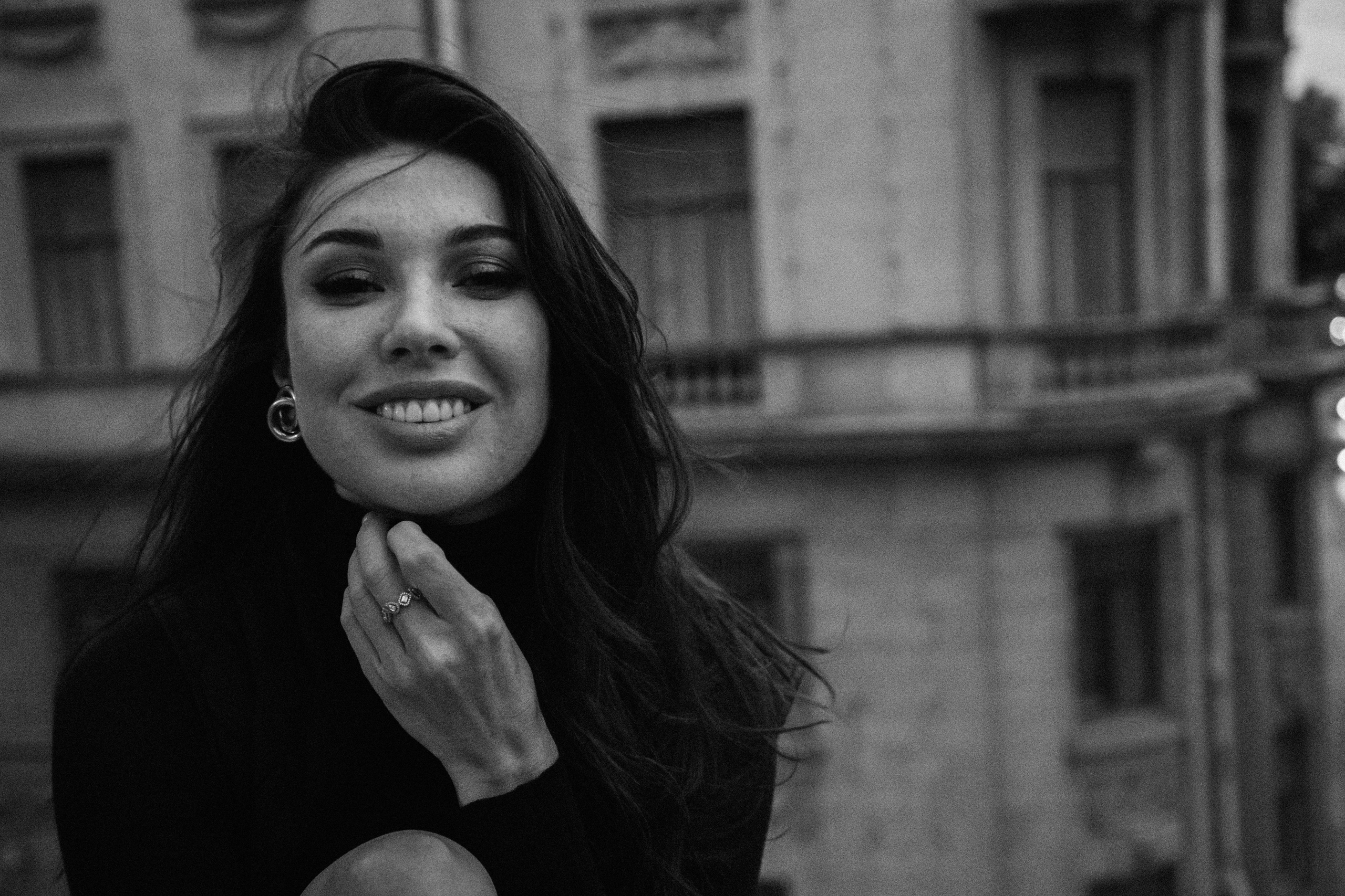 Вероника (съемка на балконе). Фотограф в Москве и Санкт-Петербурге Дарина