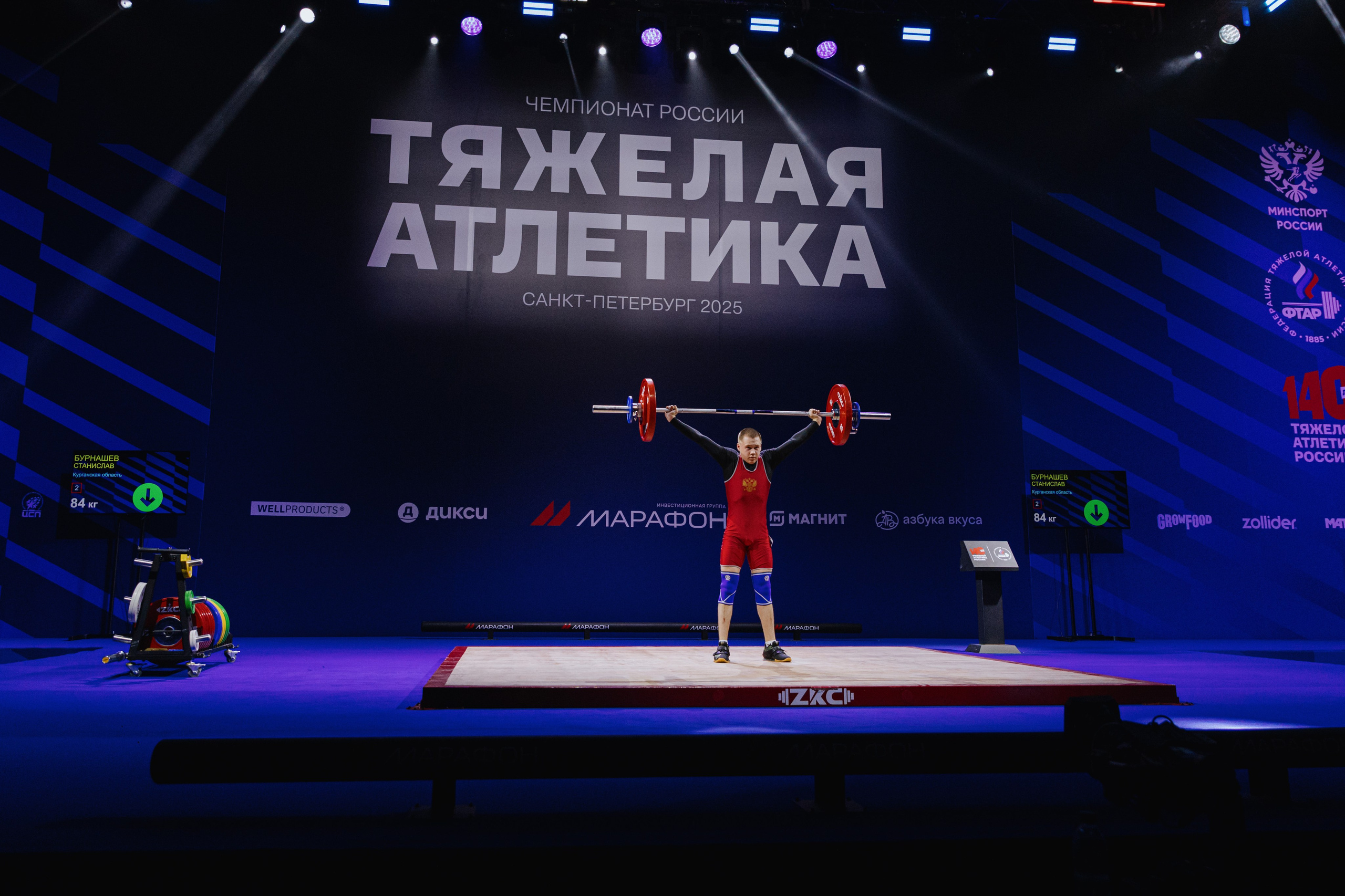 Чемпионат России по тяжелой атлетике 2025. Фотограф в Москве и Санкт-Петербурге Дарина