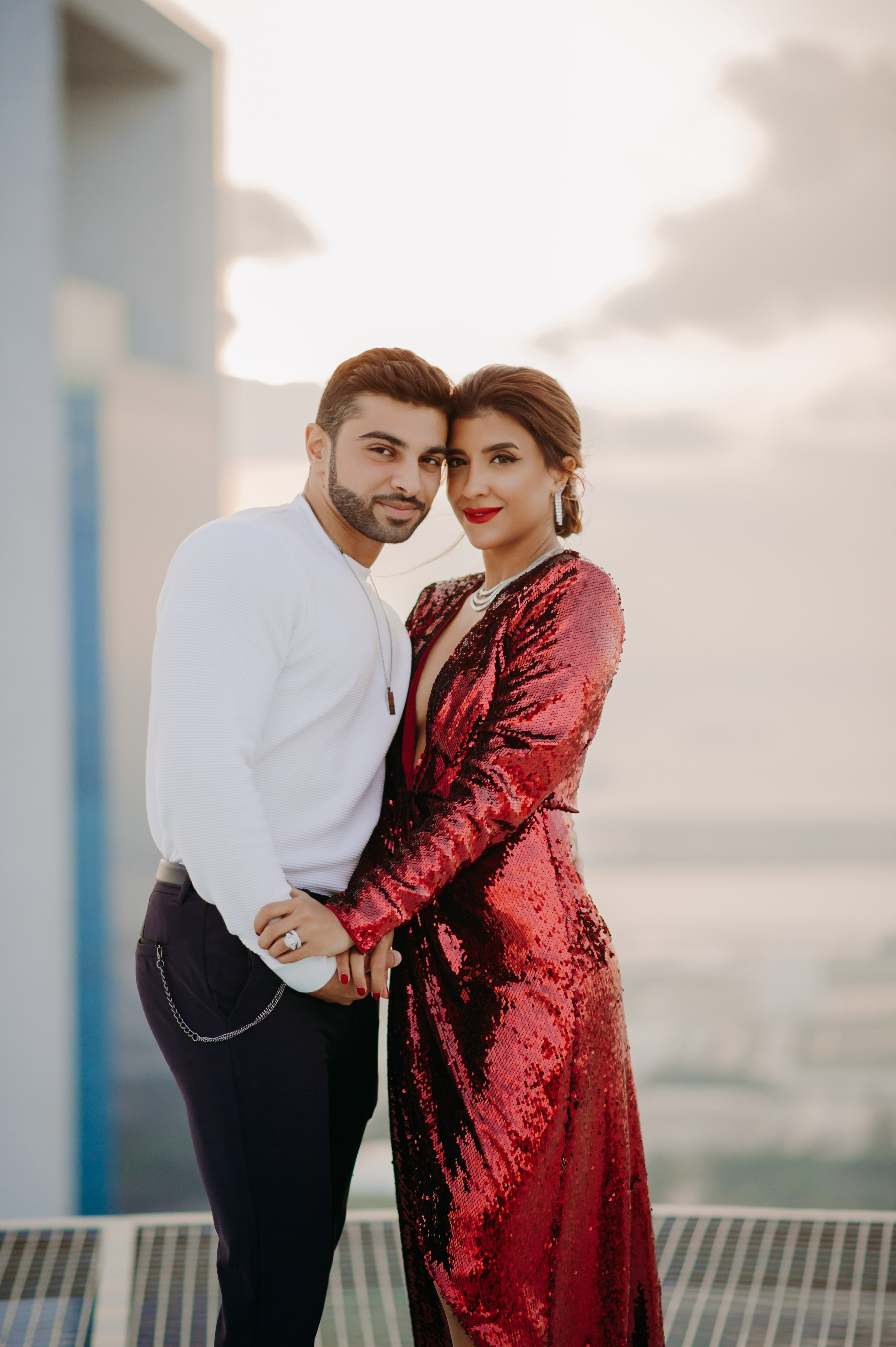 Love Story на высоте (Абу Даби). Фотограф в Москве и Санкт-Петербурге Дарина