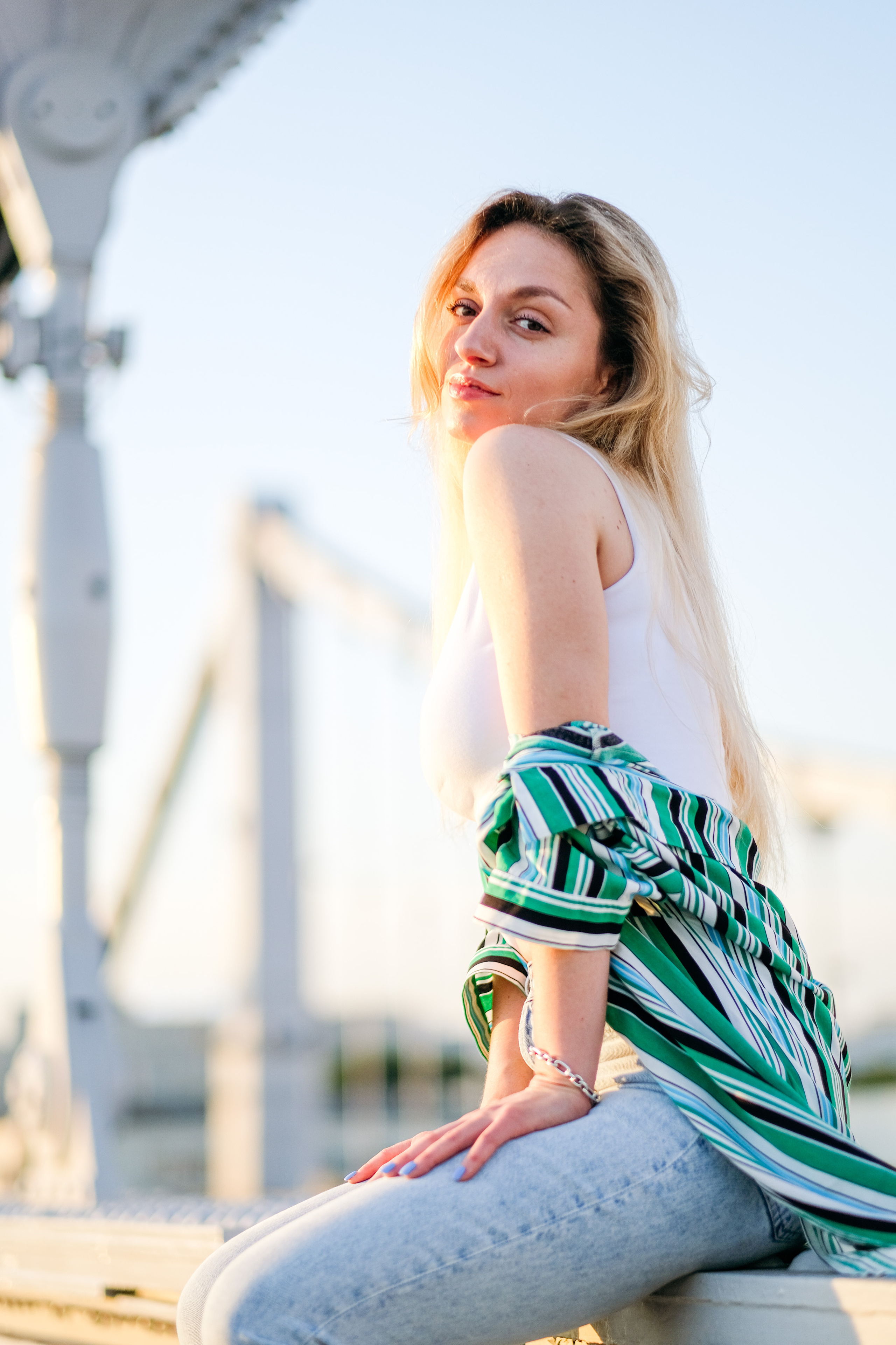 Аня. Рассвет. Светлана Наконечная, фотограф и видеограф, Москва/Крым