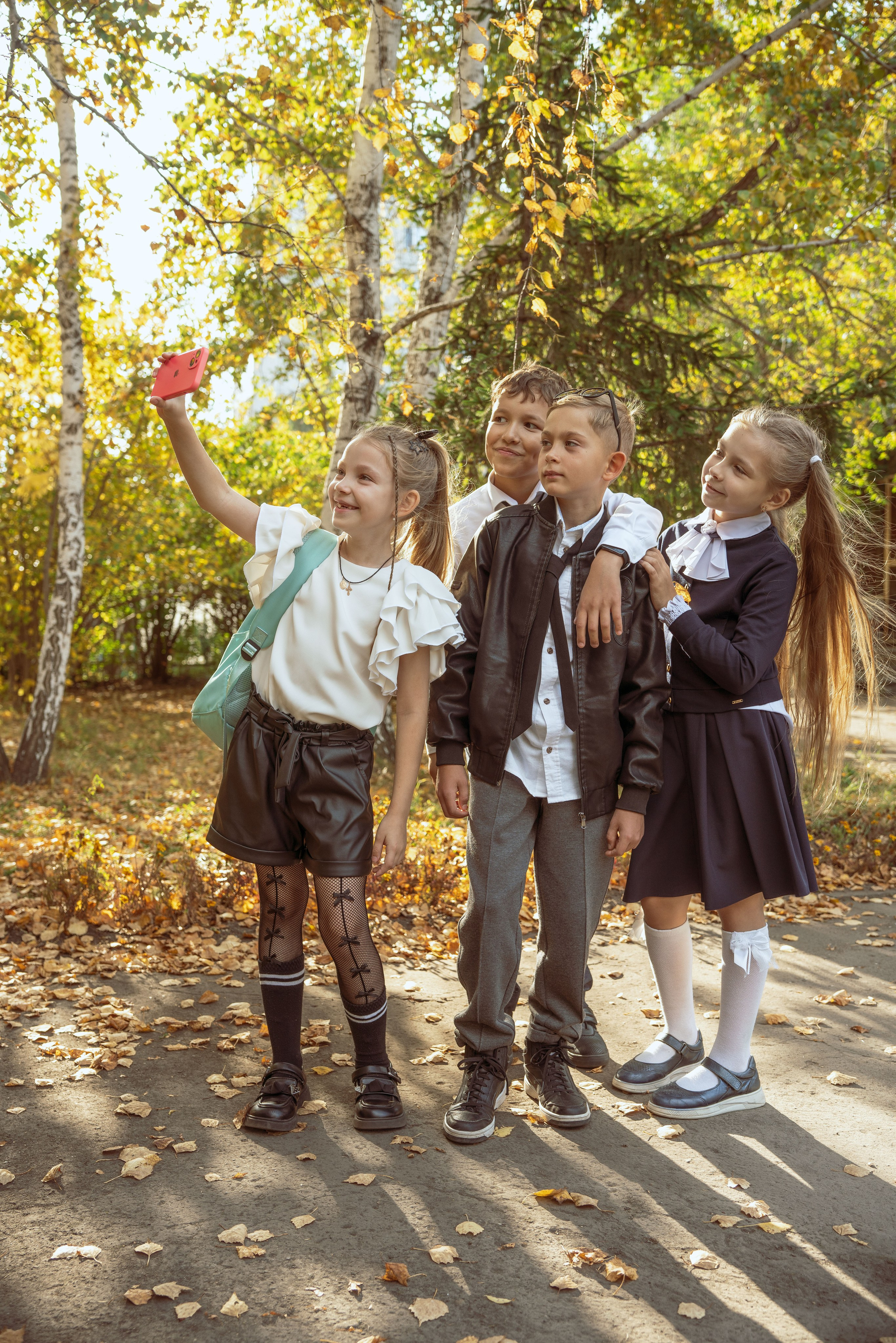 Школьные годы во времени. Семейный фотограф в Омске Александра Яровикова