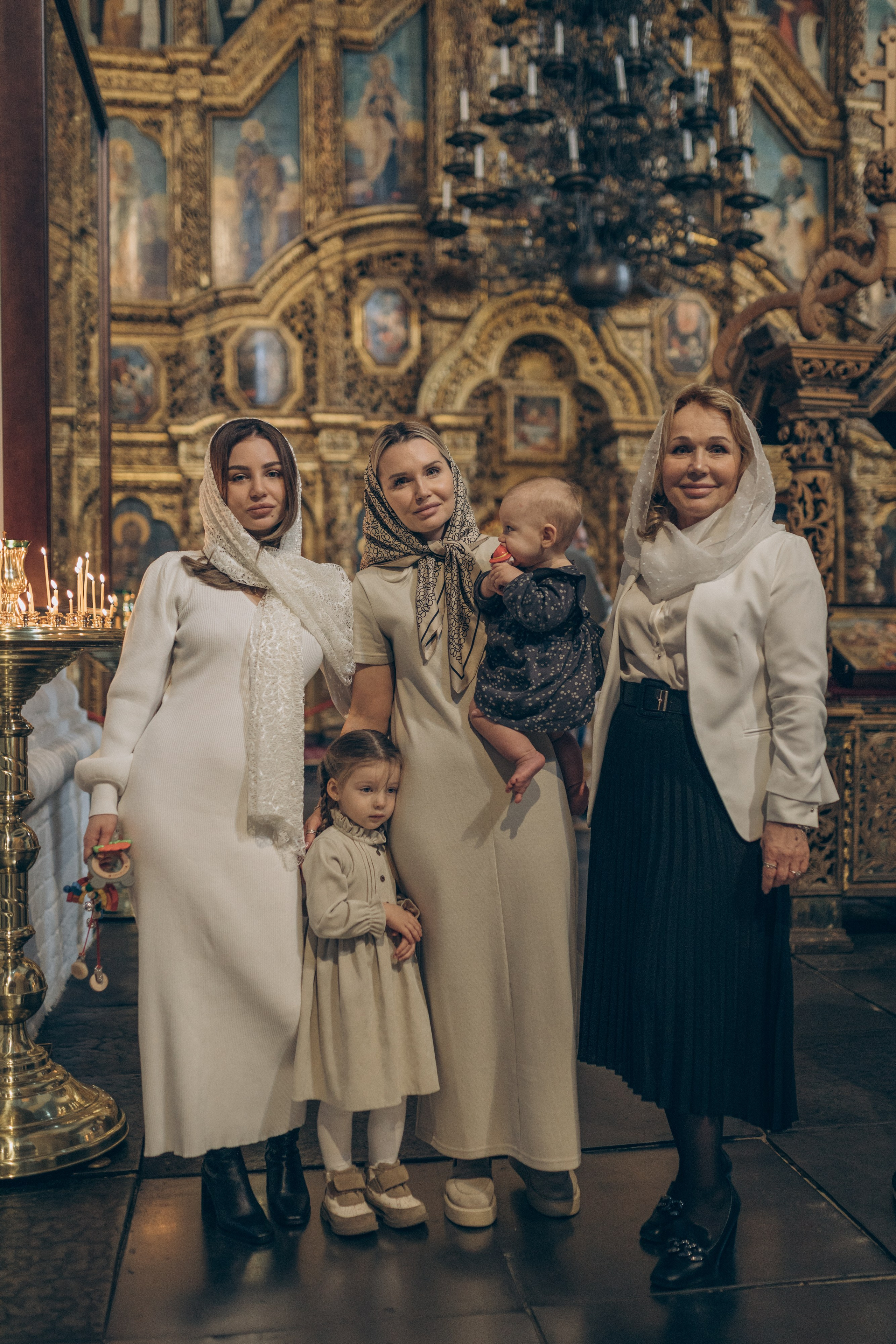 Крещение Марии. Семейный фотограф и фотограф на роды в Ростове-на-Дону Мухина Виктория