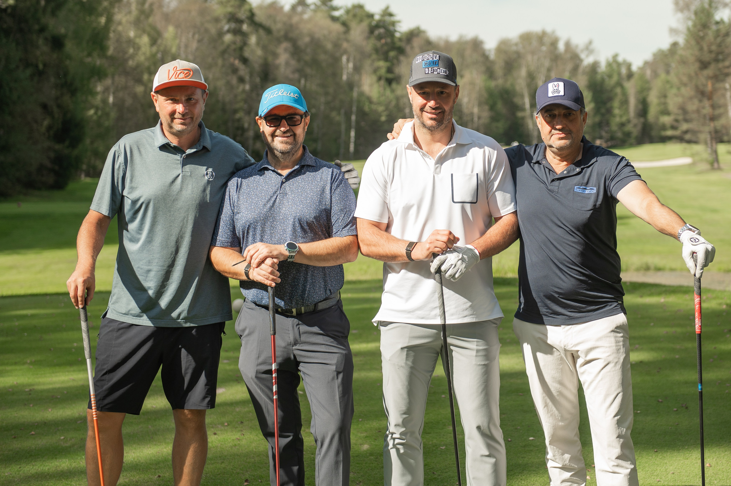 Турнир по гольфу. Профессиональный фотограф в Москве Александра Харламова