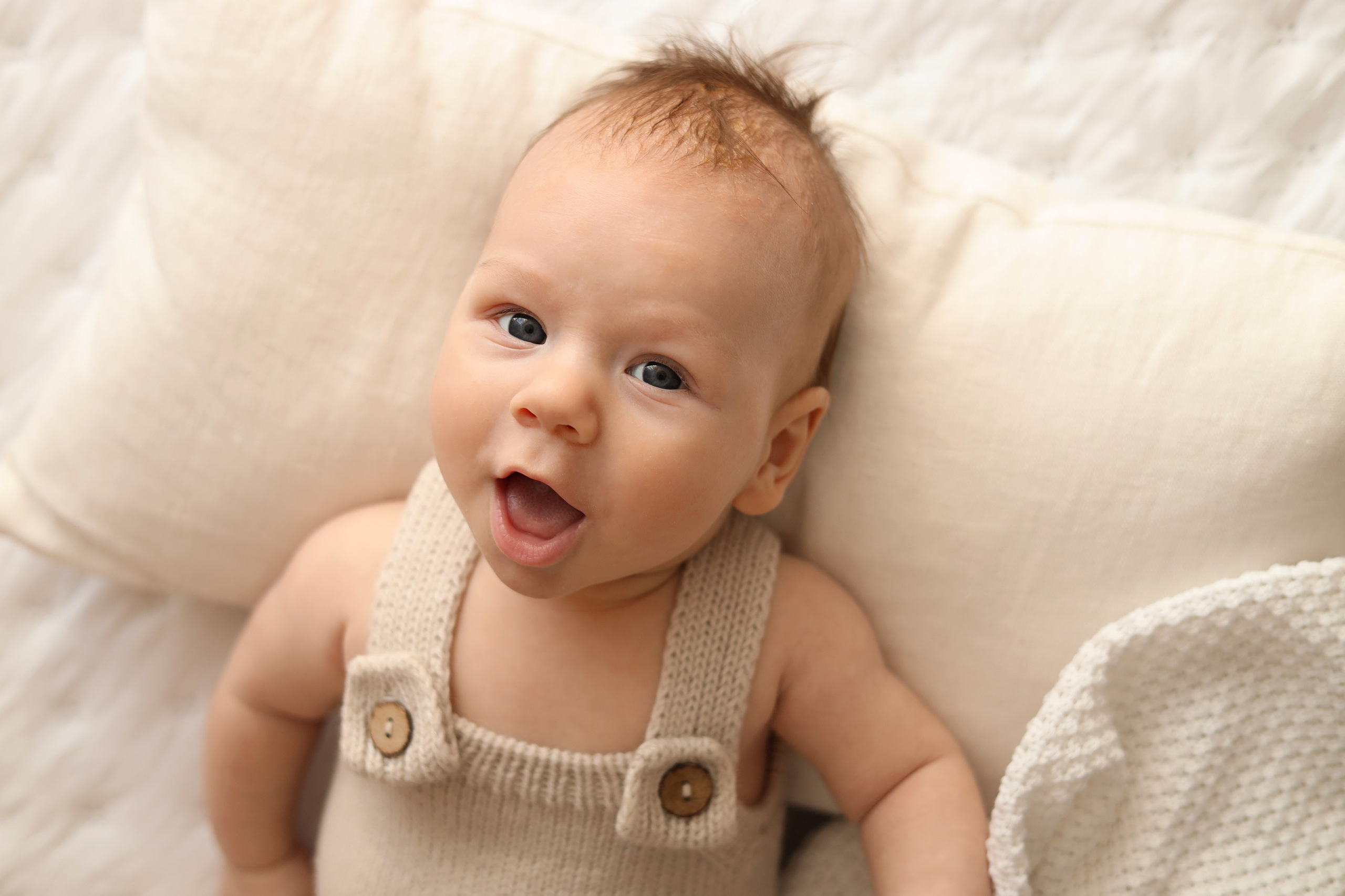 Фотосъемка малыша в 3 месяца. Фотограф новорожденных Москва. Ньюборн фотограф Москва