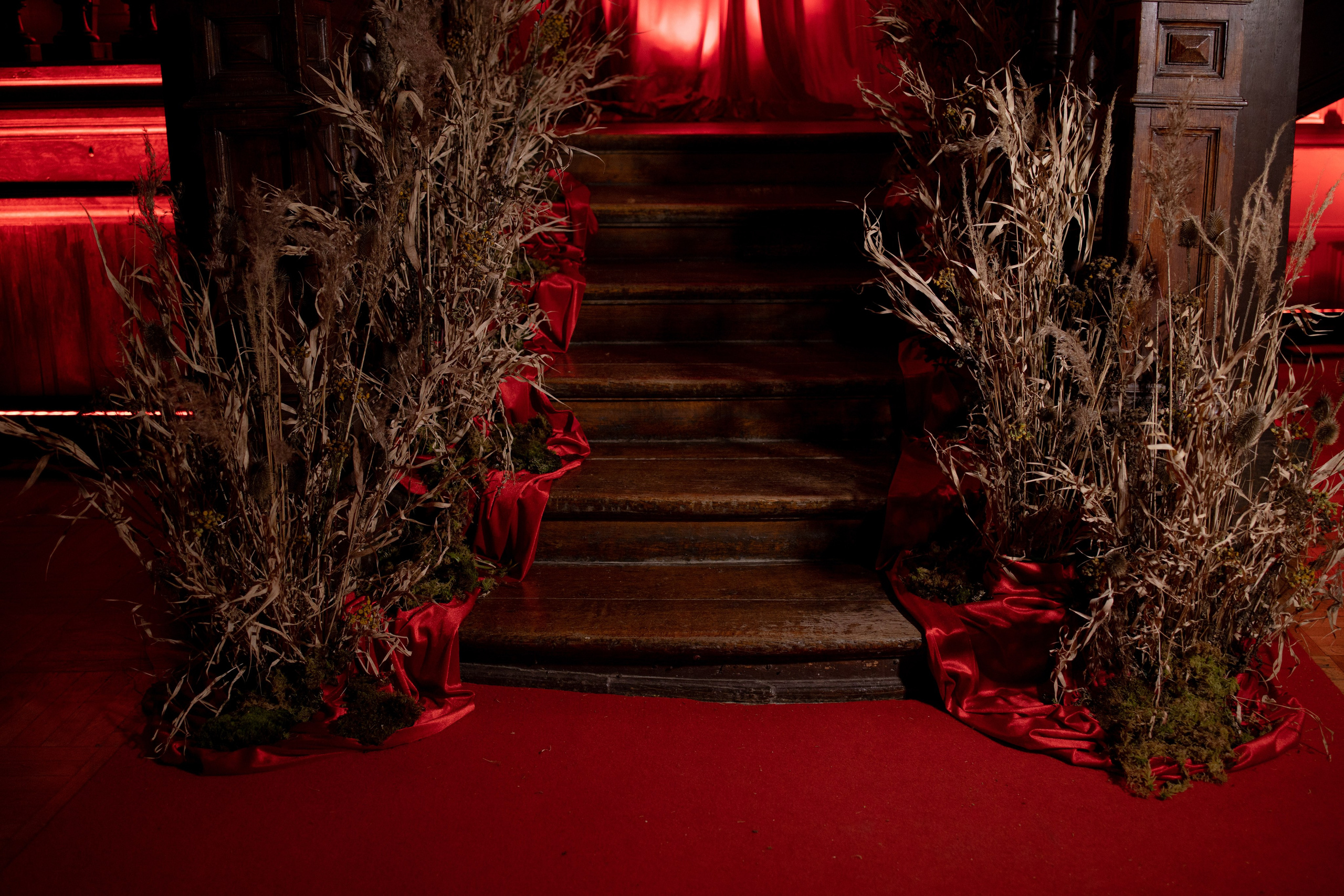 Новогодний корпоратив в фольклорном стиле. Особняк Лемана. Оформление свадеб, декор свадеб Вера Маркова, Москва