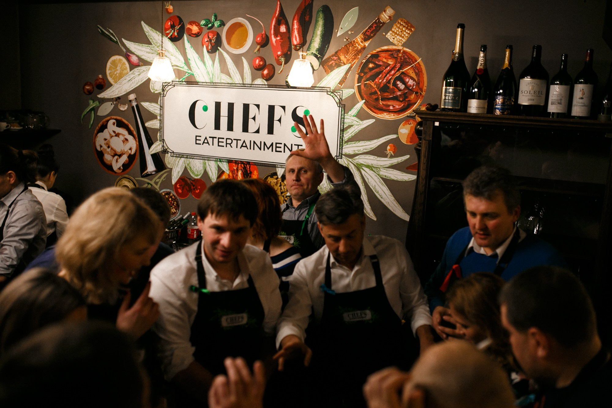 «CHEFS EATERTAINMENT». Рабочая сторона — бизнес портрет и репортаж в Санкт-Петербурге