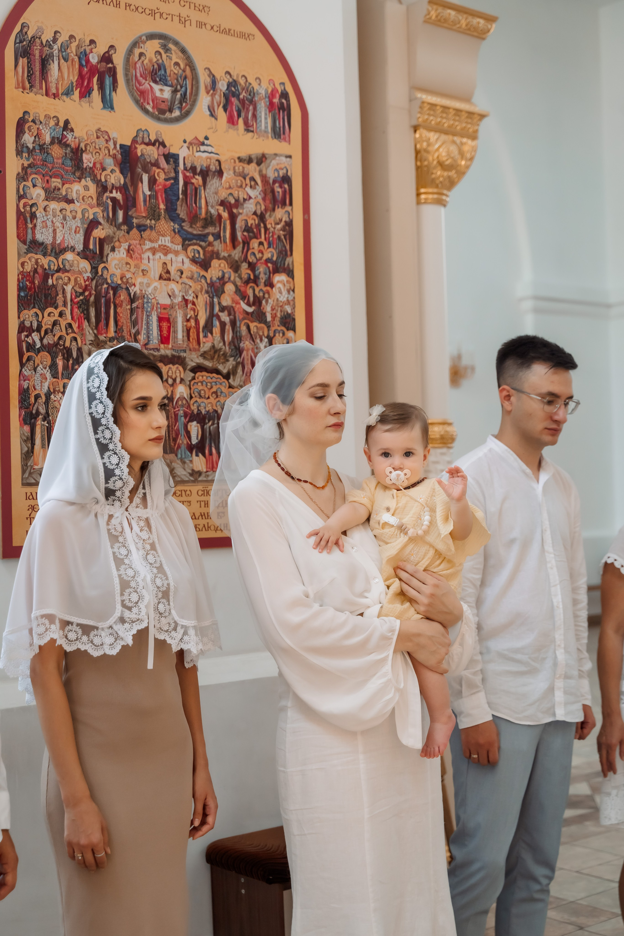 Крещение Варвары, храм Тихвинской иконы Божией Матери. Семейный фотограф в Саратове