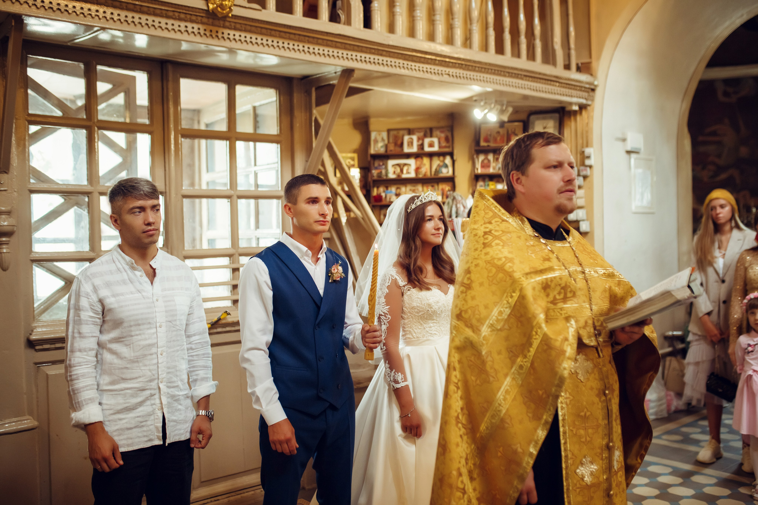 Венчание Яны и Артема. Фотограф на Крещение, семейный фотограф в Москве