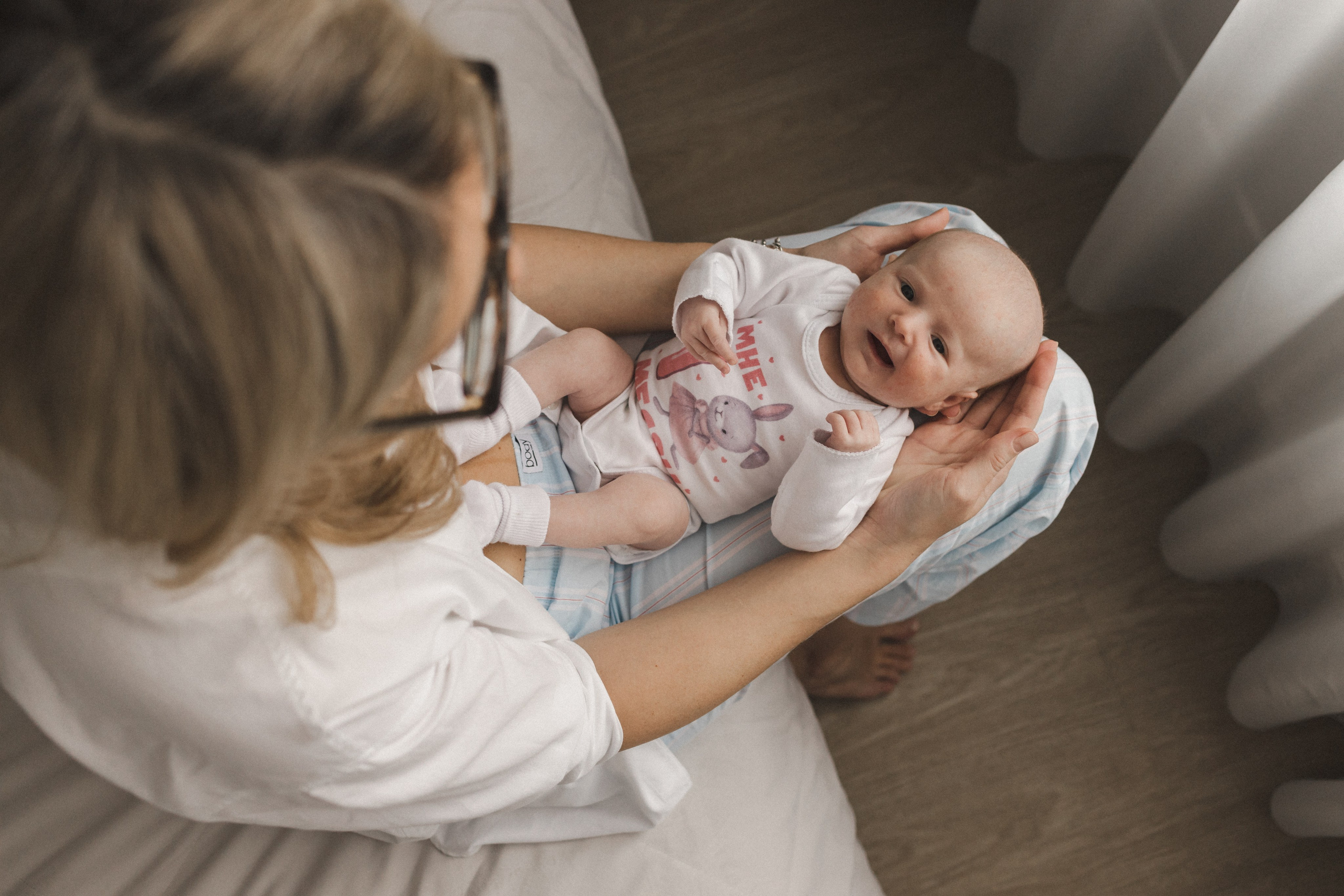 Самый первый месяц жизни. Семейный фотограф в Москве