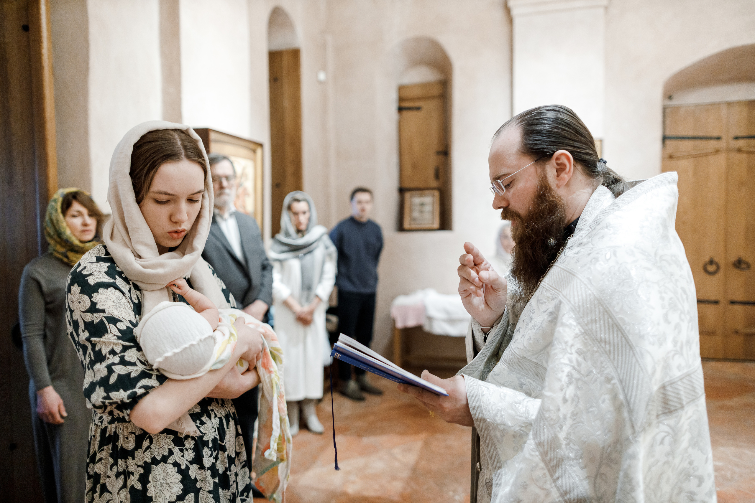 Крещение Василисы. Фотограф в Сергиевом Посаде Сергей Горбунов