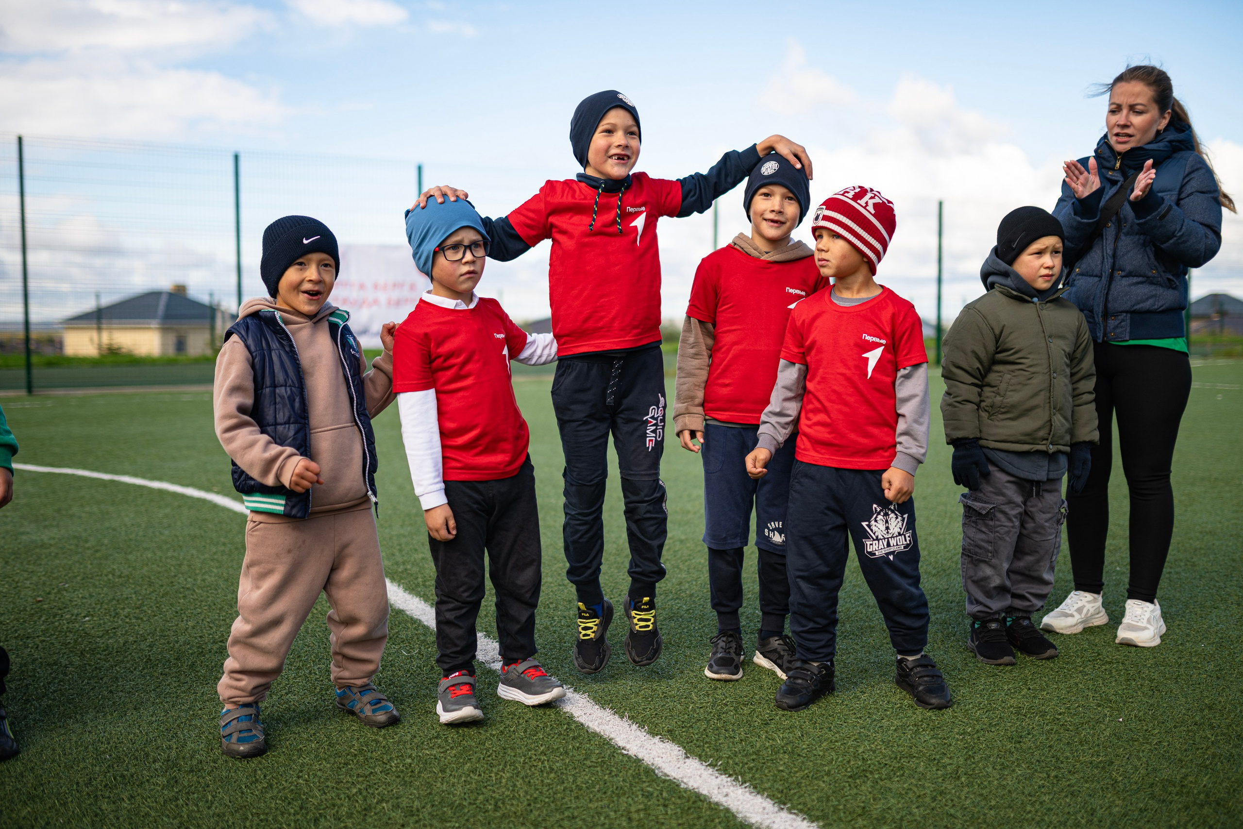 Детский футбол. Республика Татарстан, Высокогорский район, с. Высокая Гора. Свадебный фотограф в Казани, и Зеленодольске Радик Мухаметов