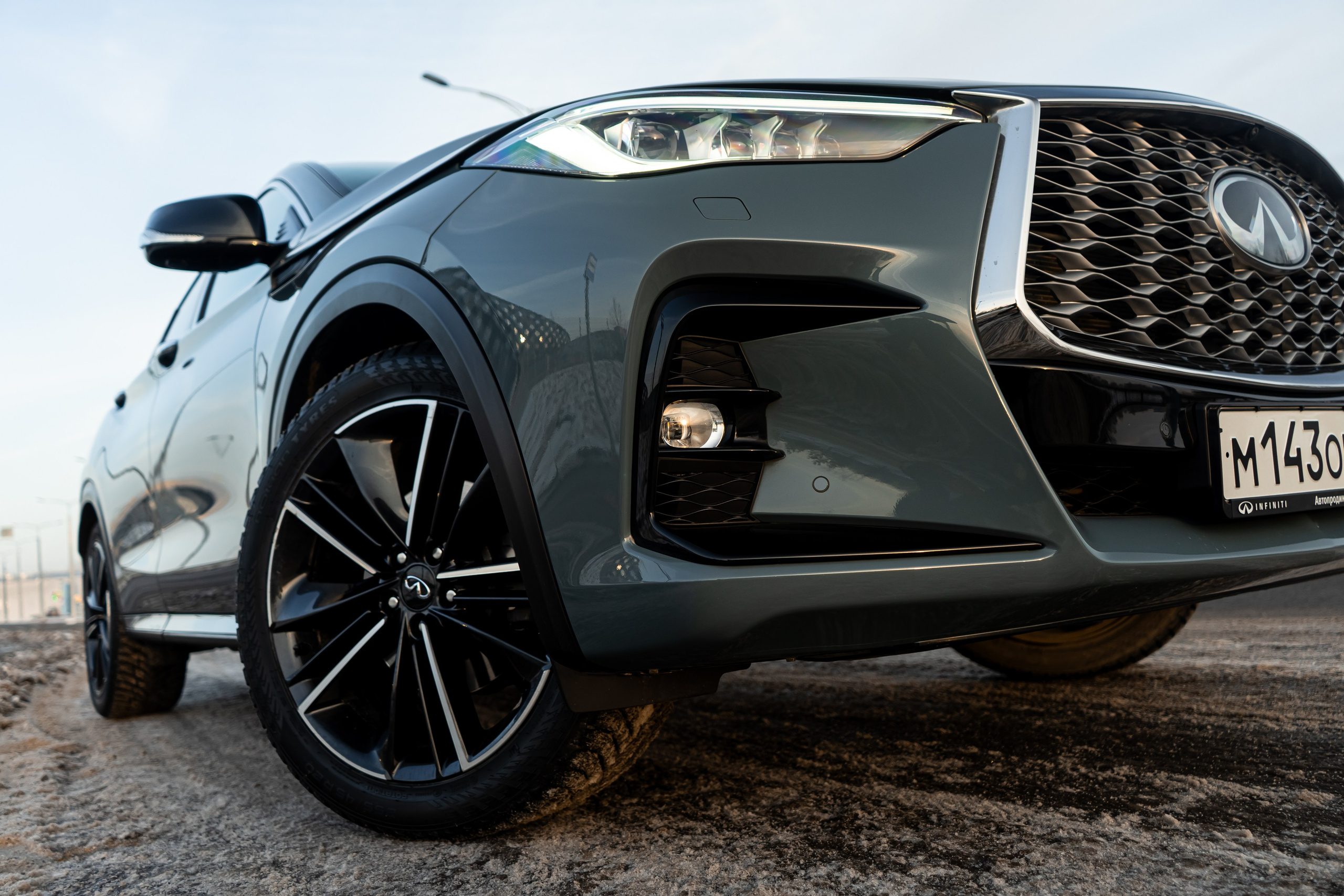 INFINITI QX55. Фотограф в Новосибирске Владислав Унтерберг