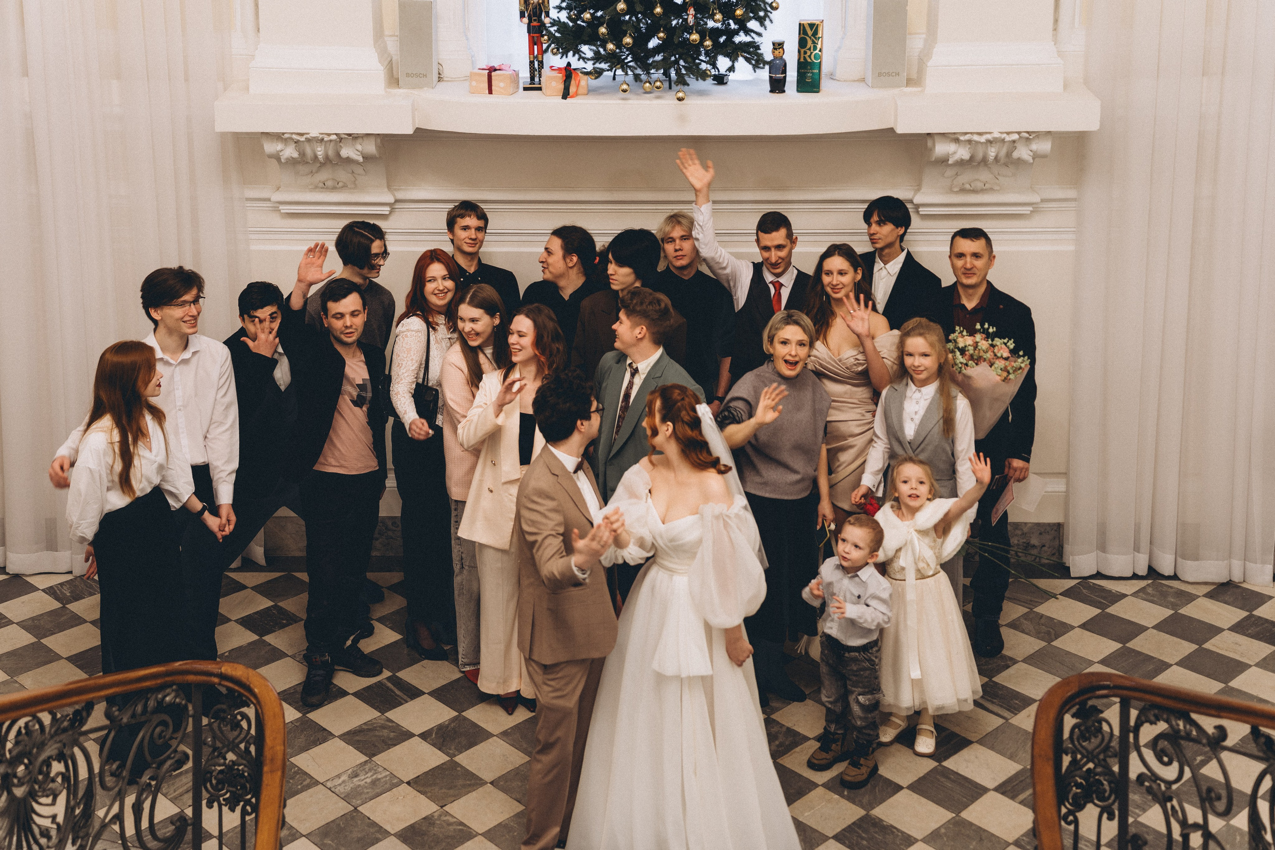 СВАДЕБНАЯ СЬЕМКА ВО ВТОРОМ ДВОРЦЕ С ГОСТЯМИ И ПРОГУЛКА В ТАВРИЧЕСКОМ САДУ. Профессиональный фотограф, Санкт-Петербург — Виктория Богомолова