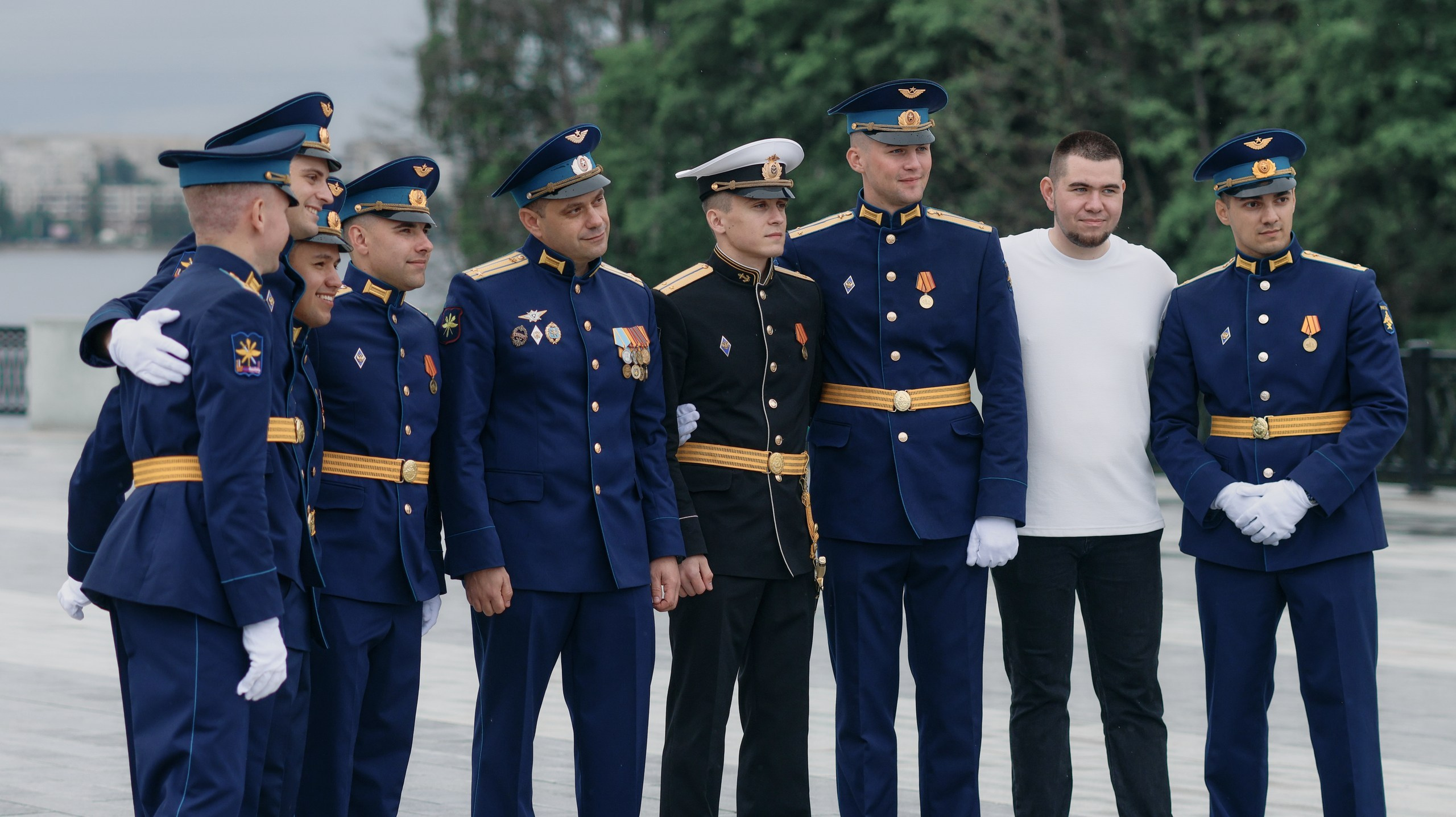 Выпуск Военно Воздушной Академии. Свадебный и репортажный фотограф Дмитрий Кононенко