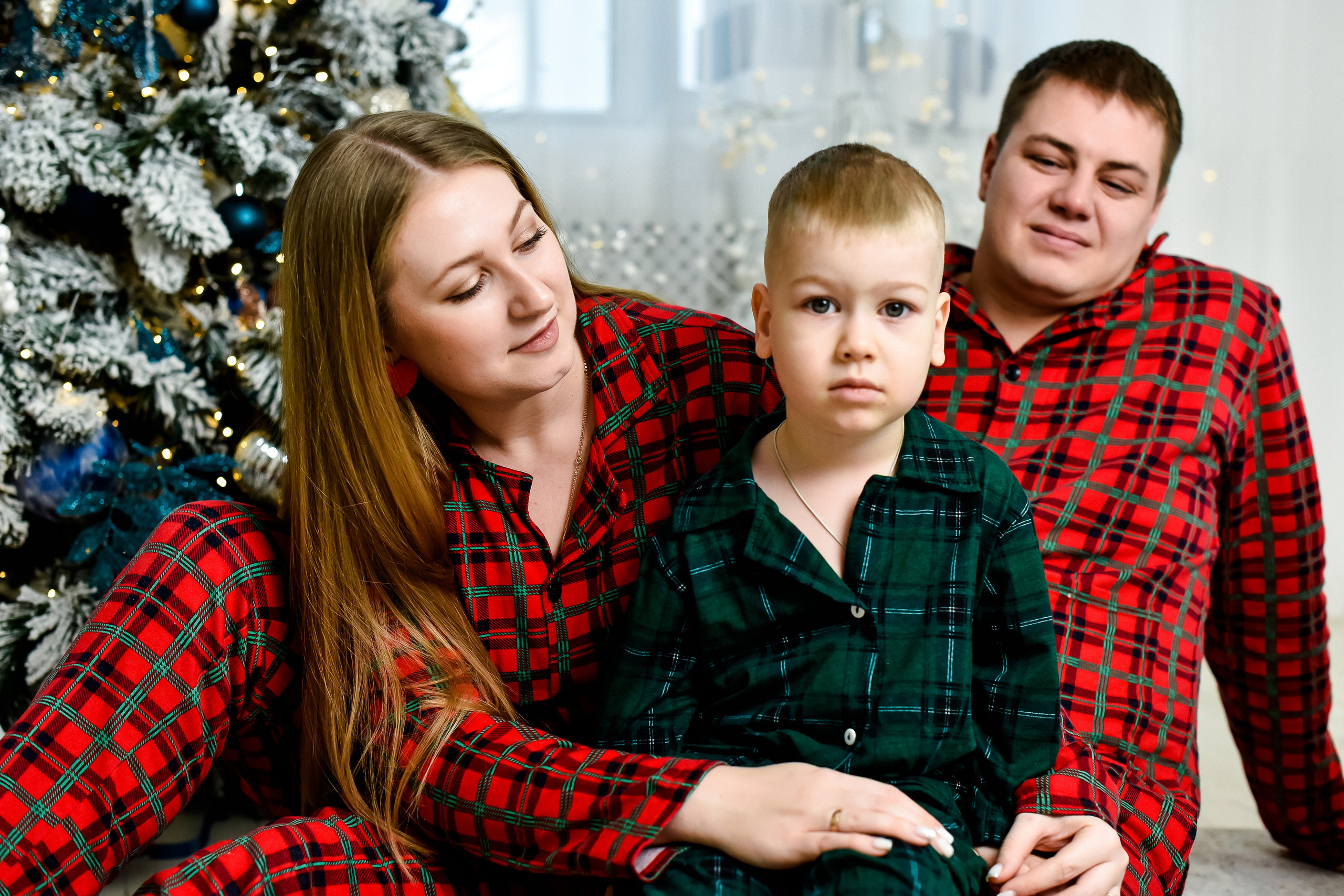 Семья Анны, Сергея и Вовочки