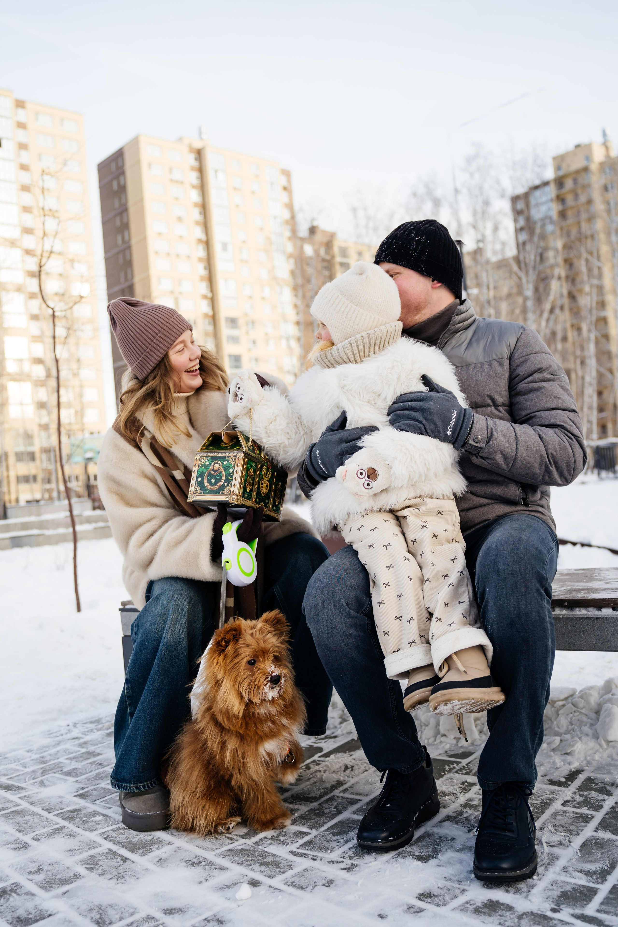 Зимняя прогулка. Видеограф и Фотограф в Челябинске Ксения и Владимир Рюмины