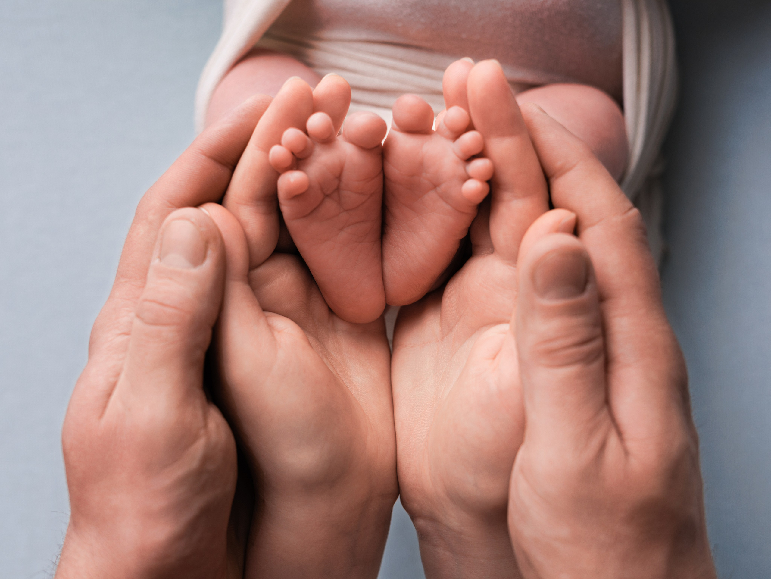 РЕТУШЬ до/после. Фотограф Newborn и церковных Таинств