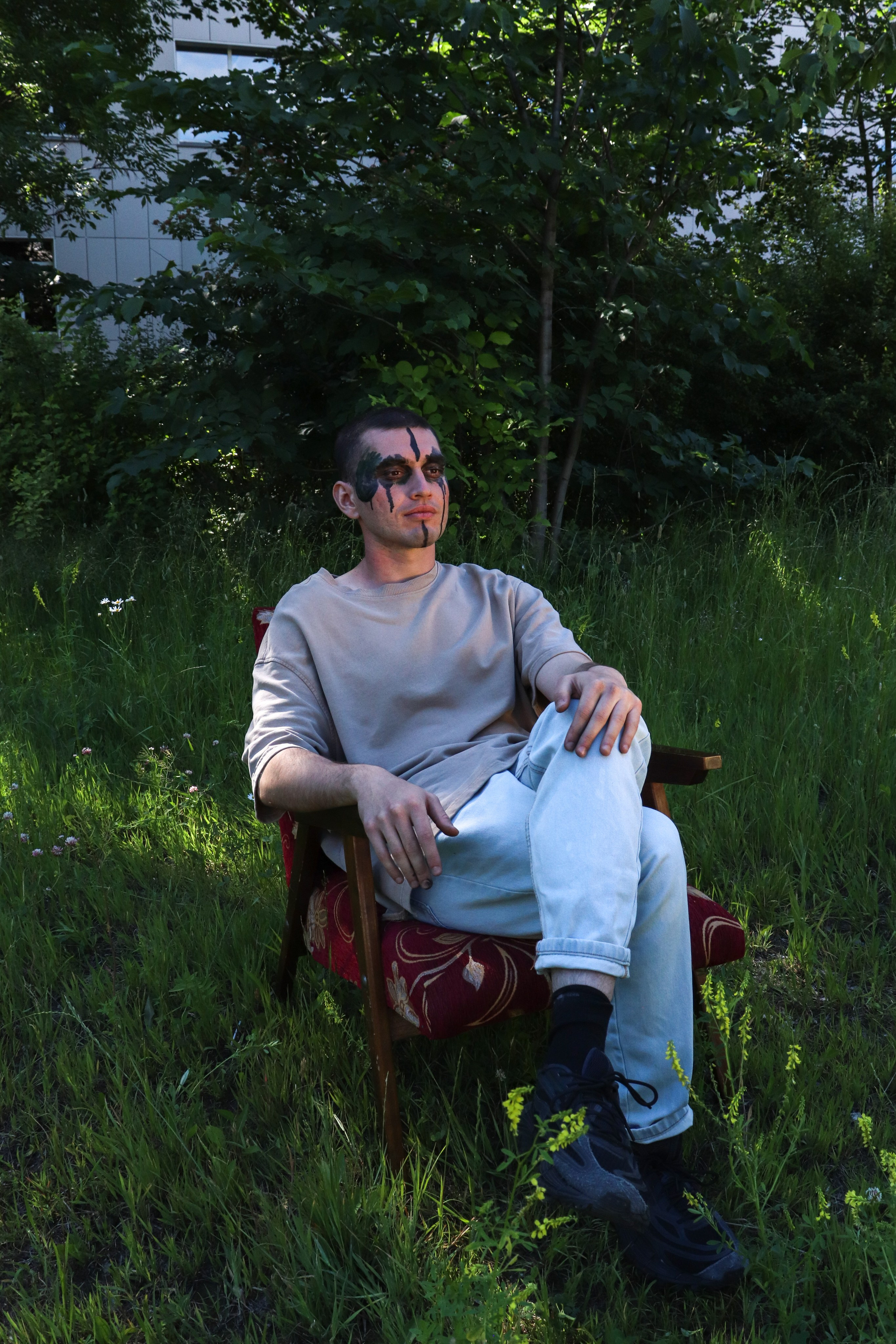 Модная съёмка во дворе. Ивентный фотограф в Санкт-Петербурге Олег Комков