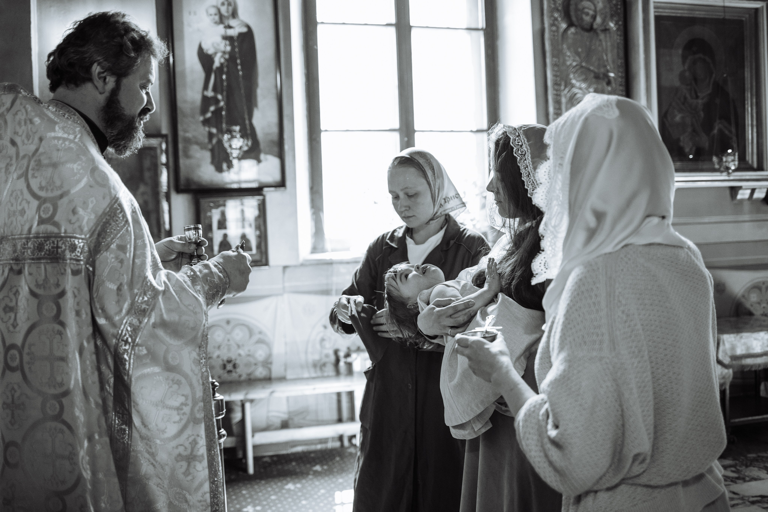 Крещение Валерии. Семейный фотограф Николаева Ольга