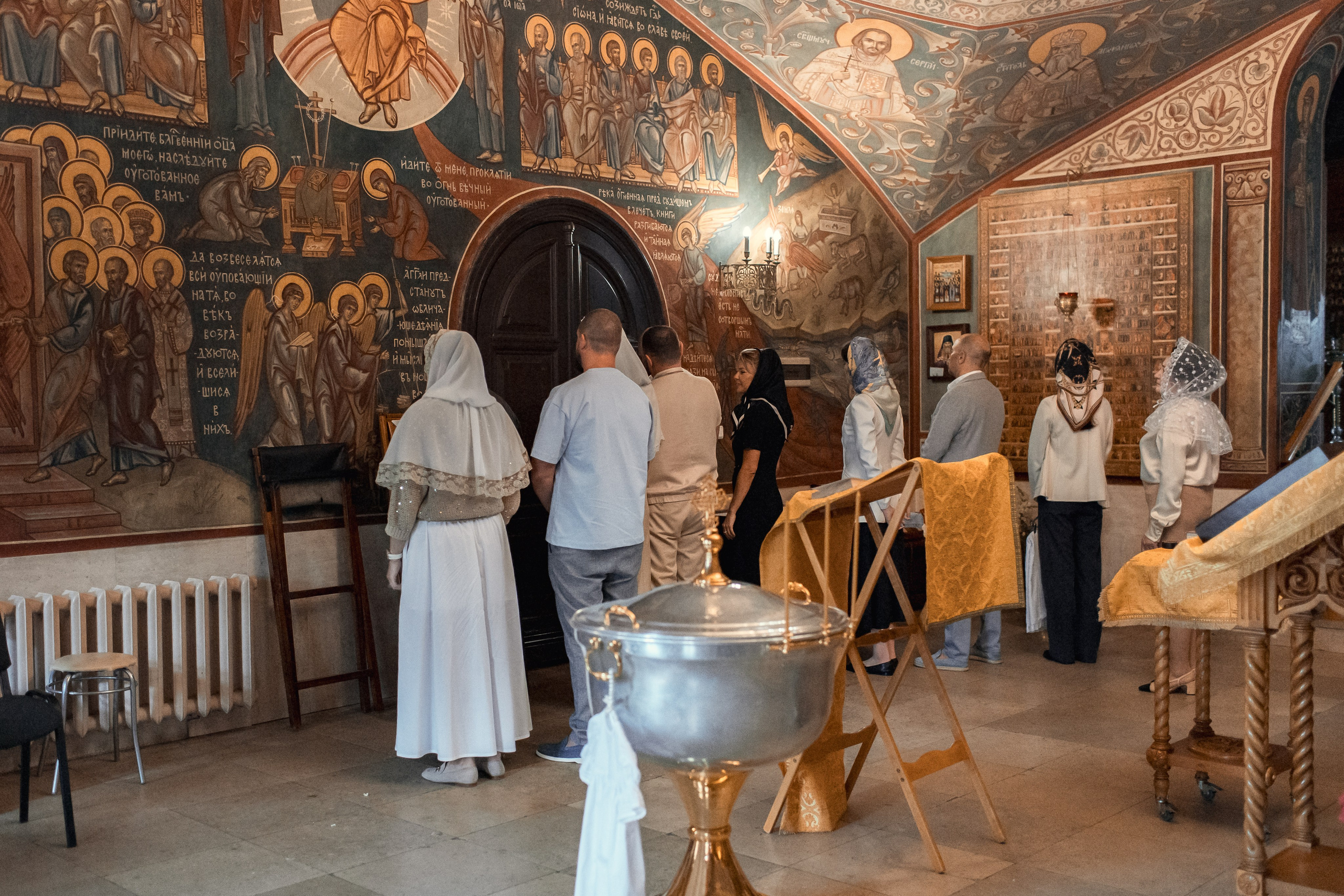 Крещение в Зачатьевском Монастыре. Профессиональный фотограф в Москве и Мо Мария Шантарёва
