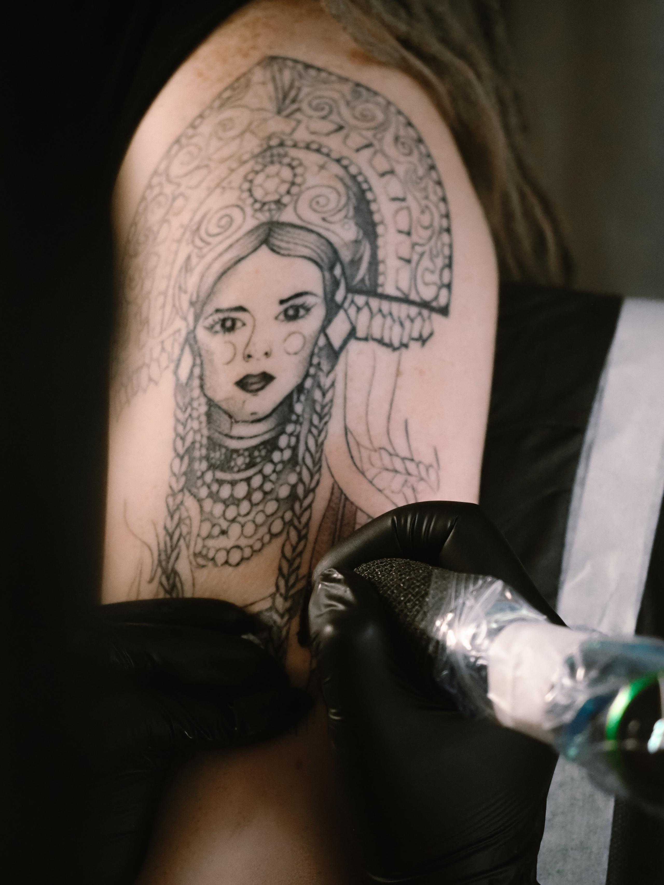 Тату-артист. Фотограф Рязань. Семейный Свадебный фотограф